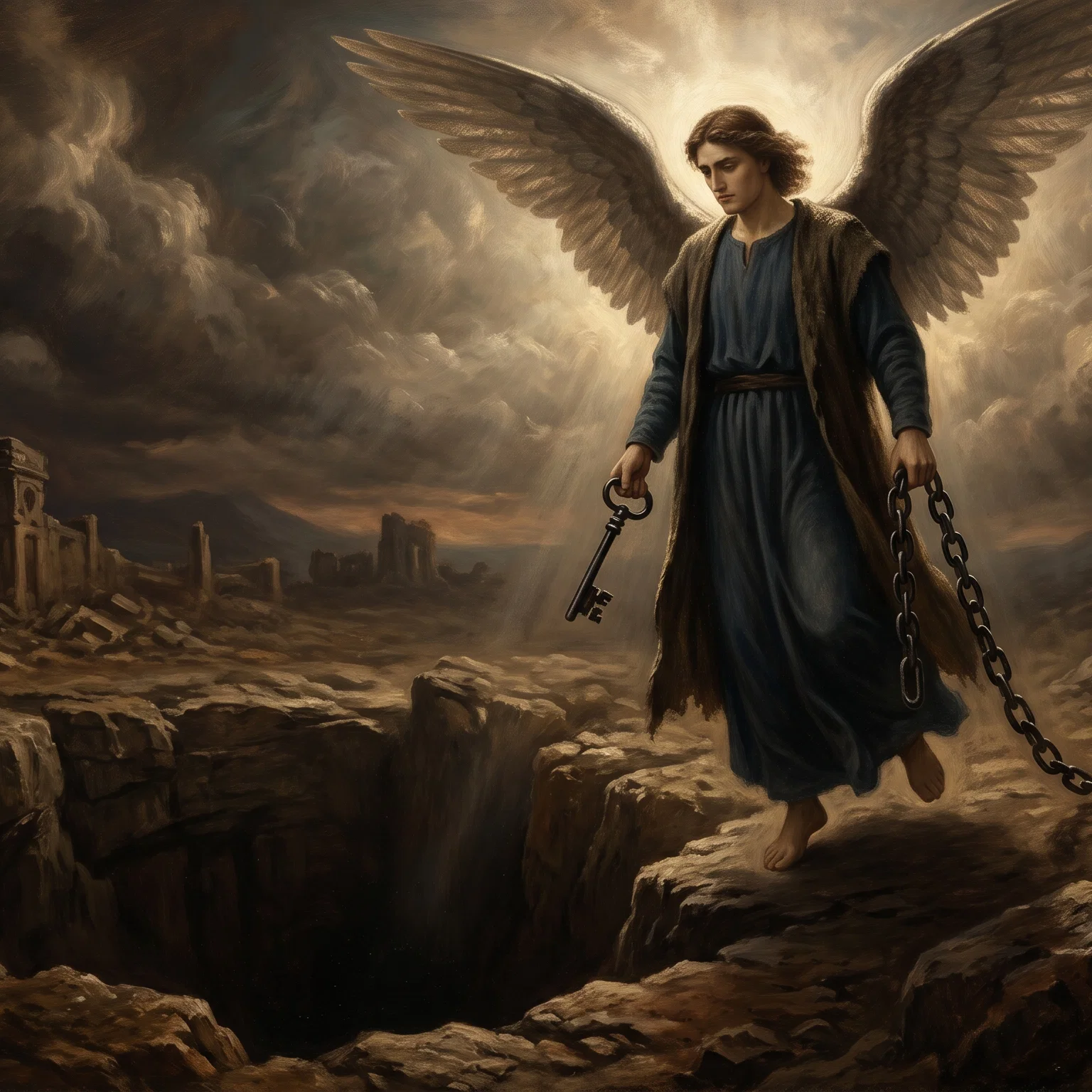 The Descent of the Heavenly Messenger