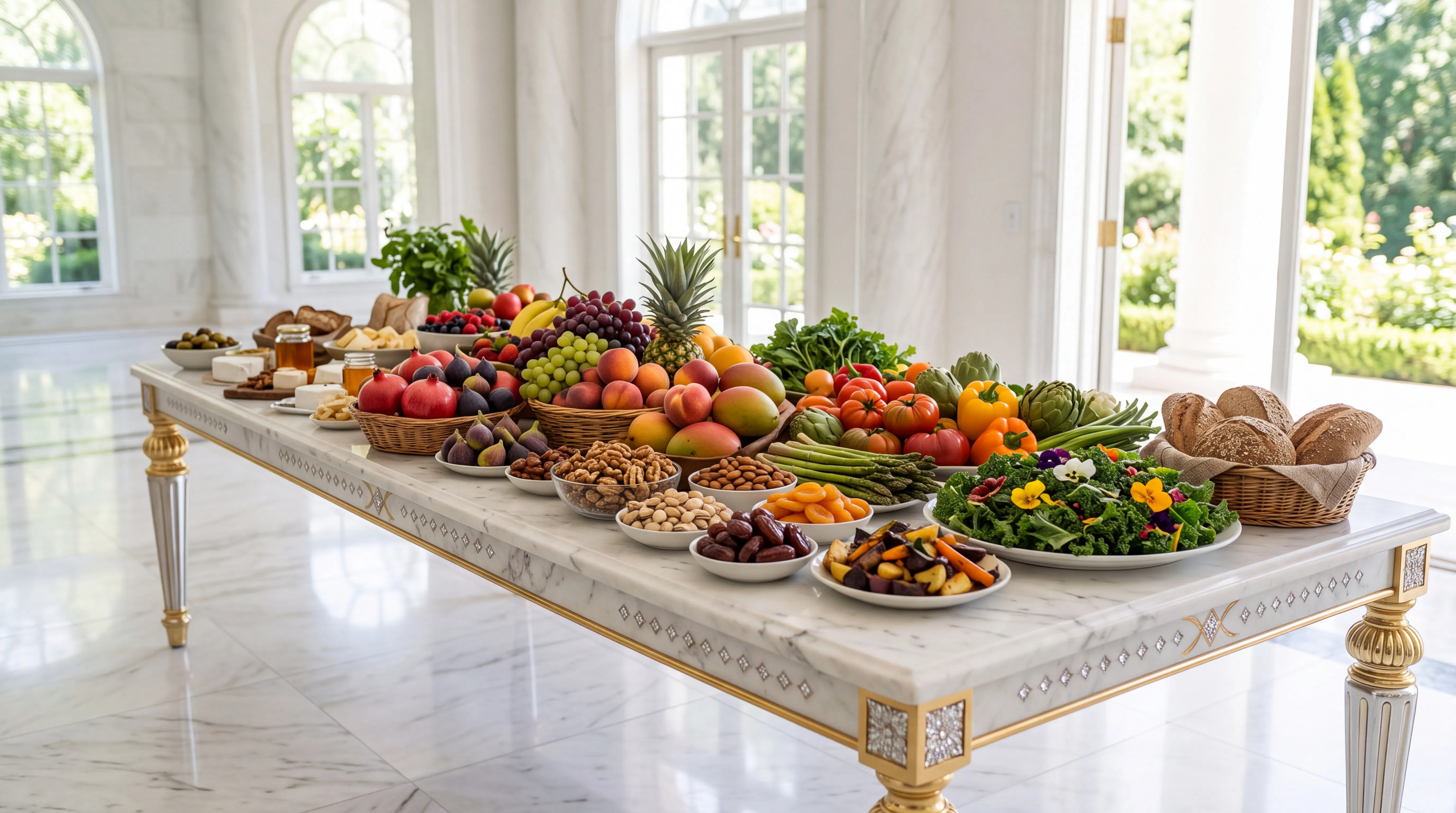 An Abundant Feast in Celestial Halls