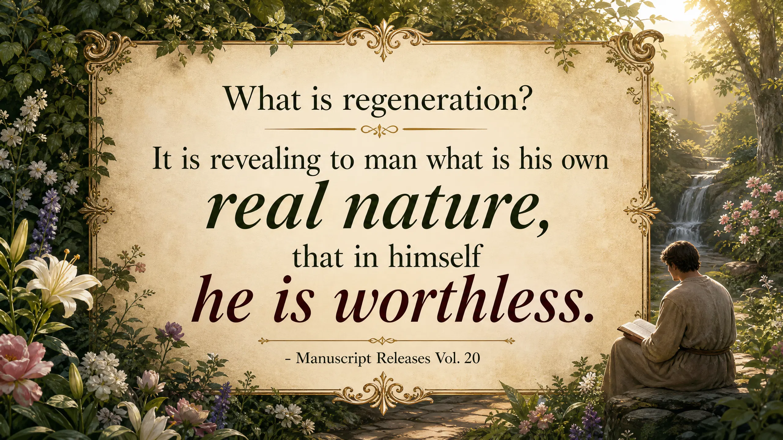What Is Regeneration, Real Nature Worthless