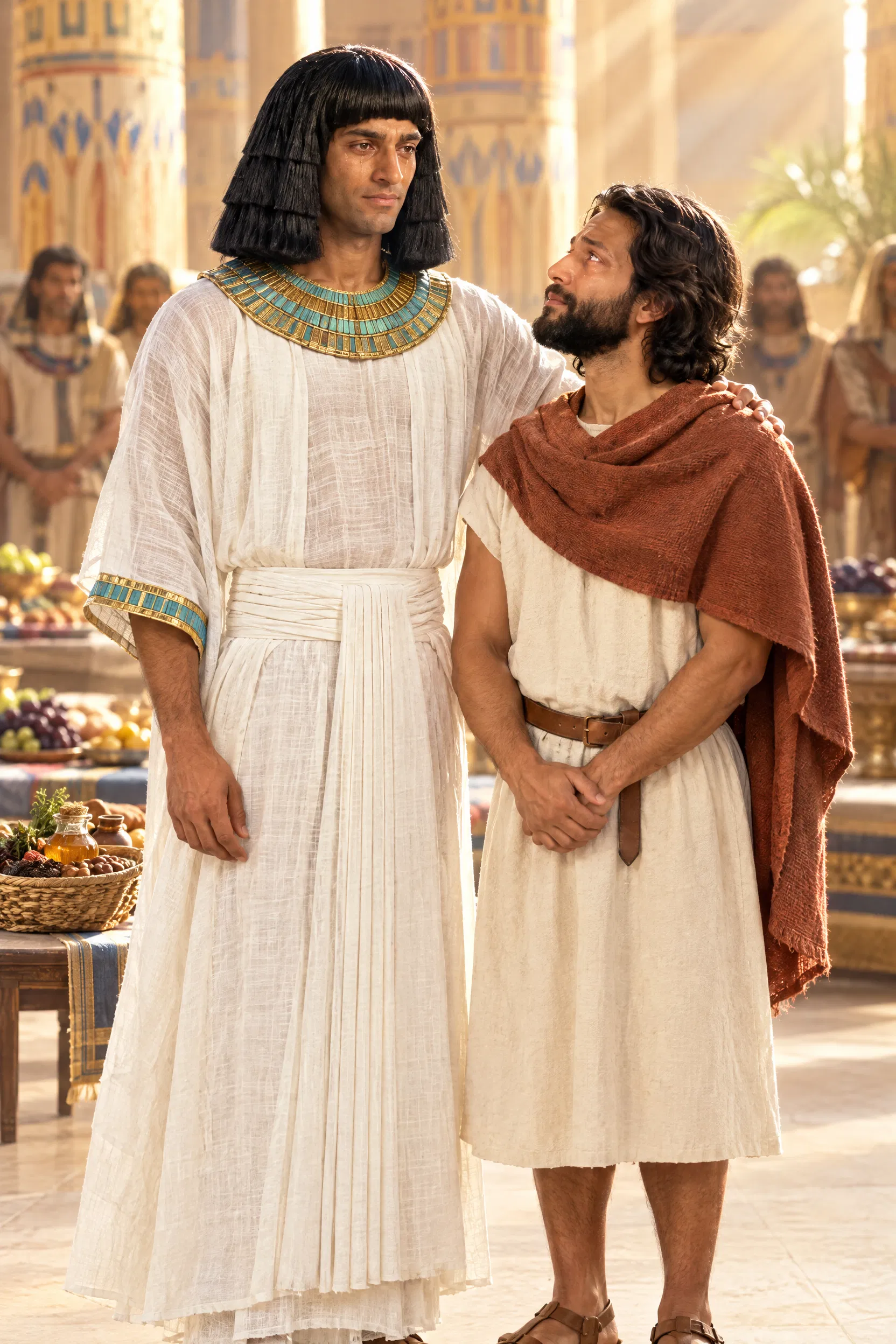 Joseph Blesses His Brother Benjamin