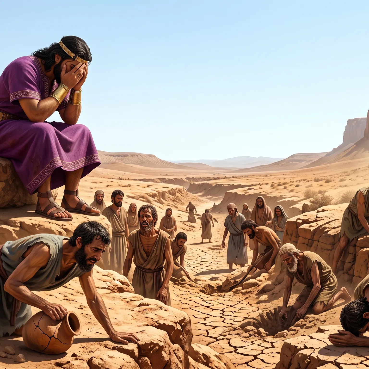 A Barren Land Awaiting Relief