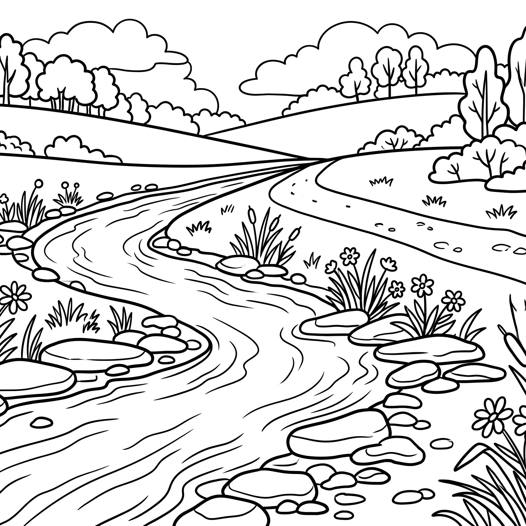 Living Waters Flowing Through Eden