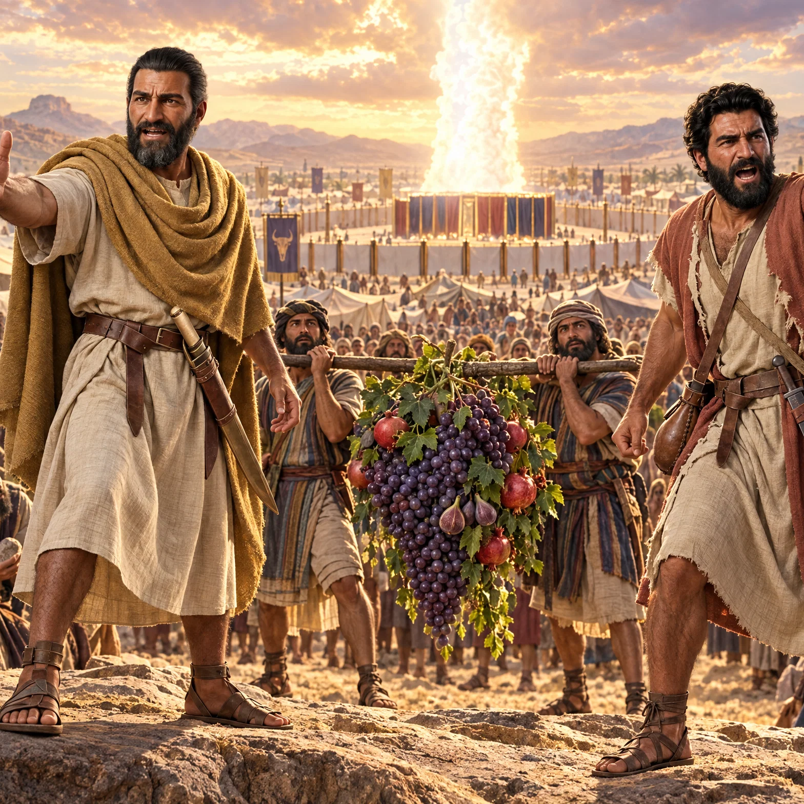 Faithful Spies Proclaiming the Promised Land