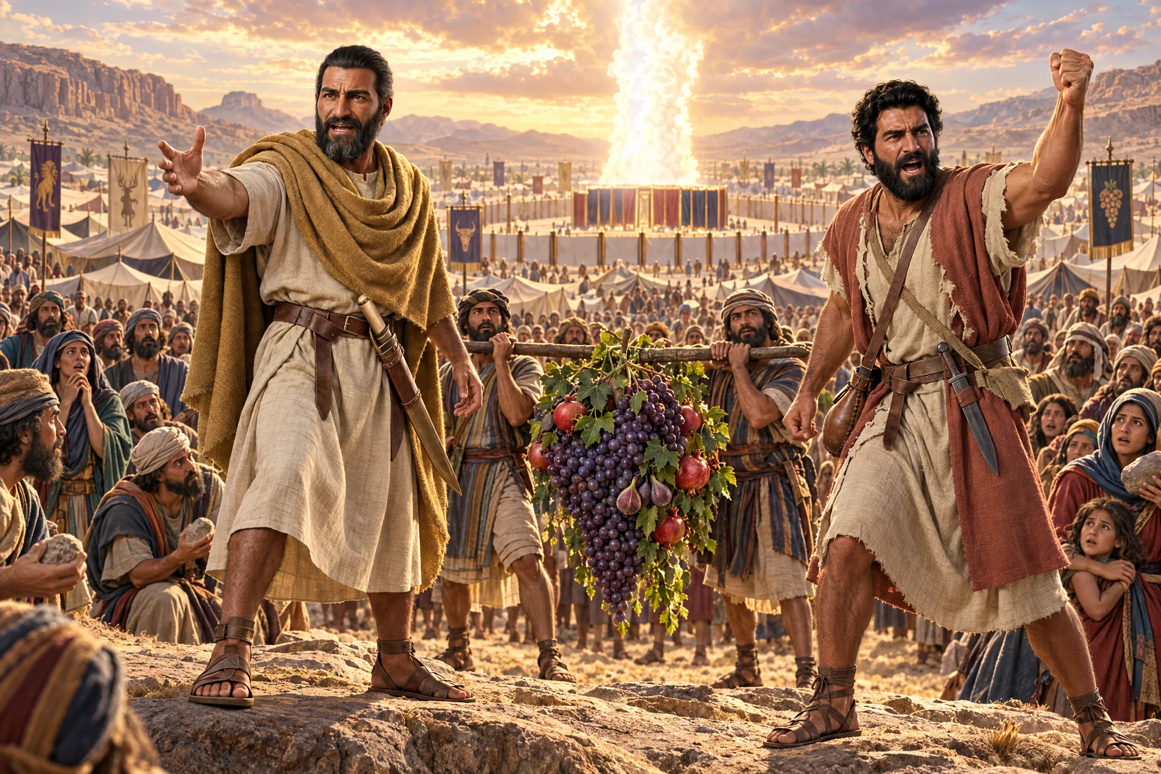 Faithful Spies Proclaiming the Promised Land