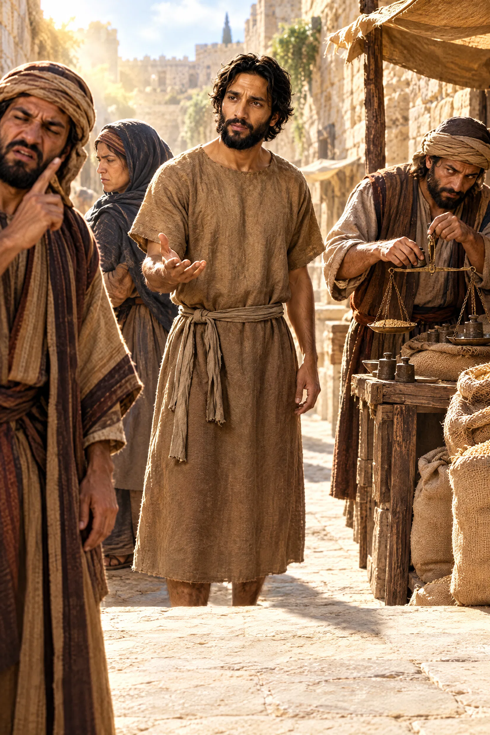 Jeremiah Searches the Streets of Jerusalem