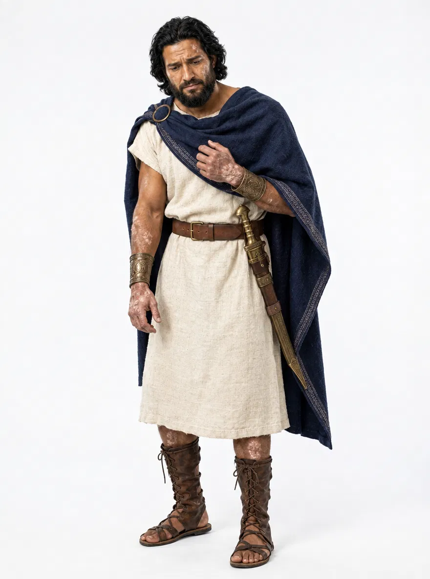 Naaman the Leper Stands Alone