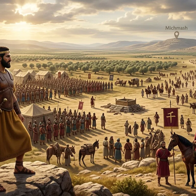 The Strategic Garrison of King Saul