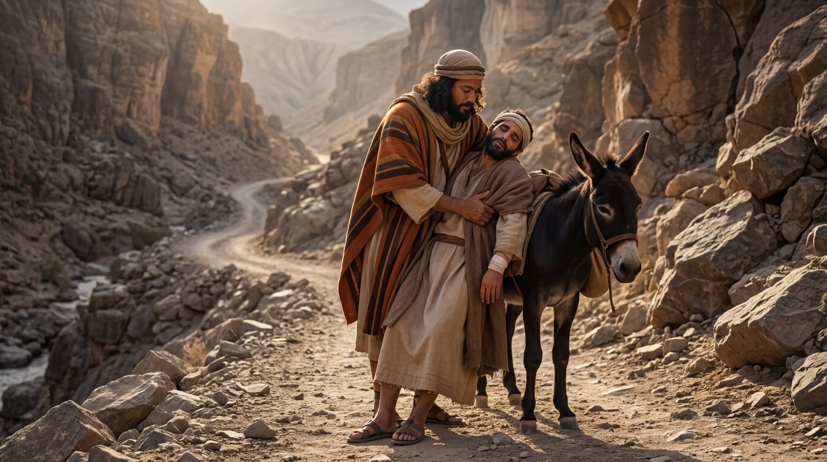 The Good Samaritan's Compassionate Rescue
