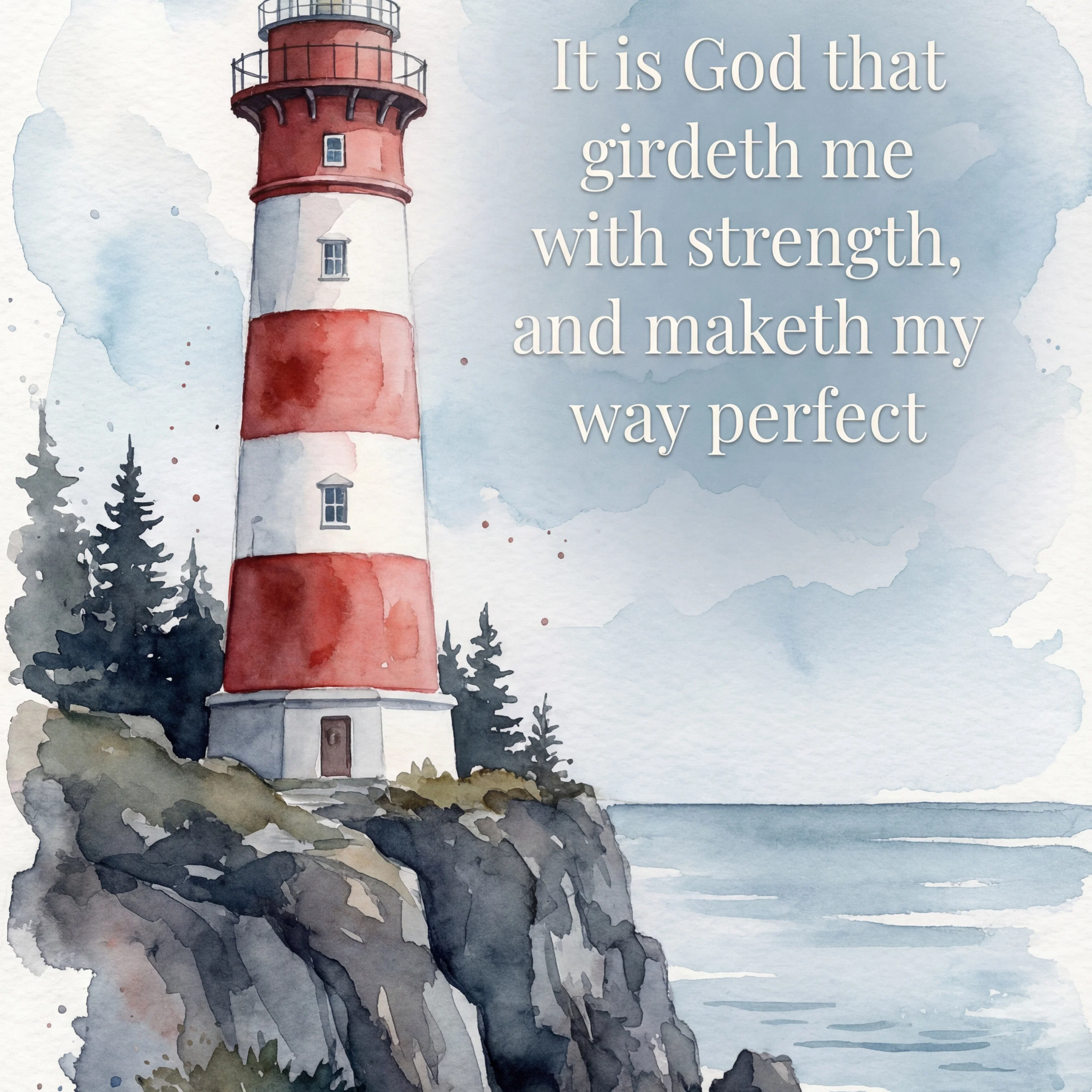 Steadfast Strength Upon The Jagged Cliff