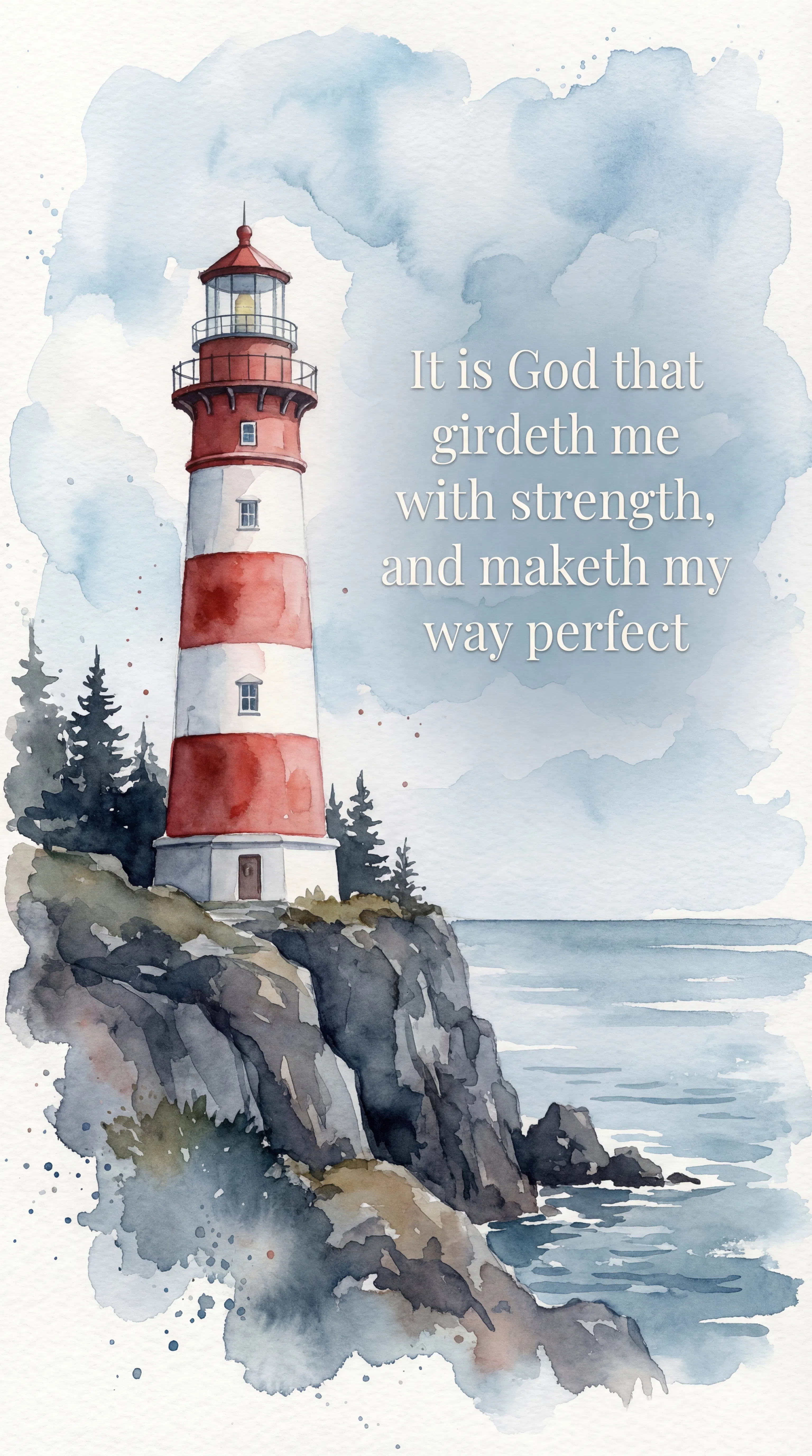 Steadfast Strength Upon The Jagged Cliff