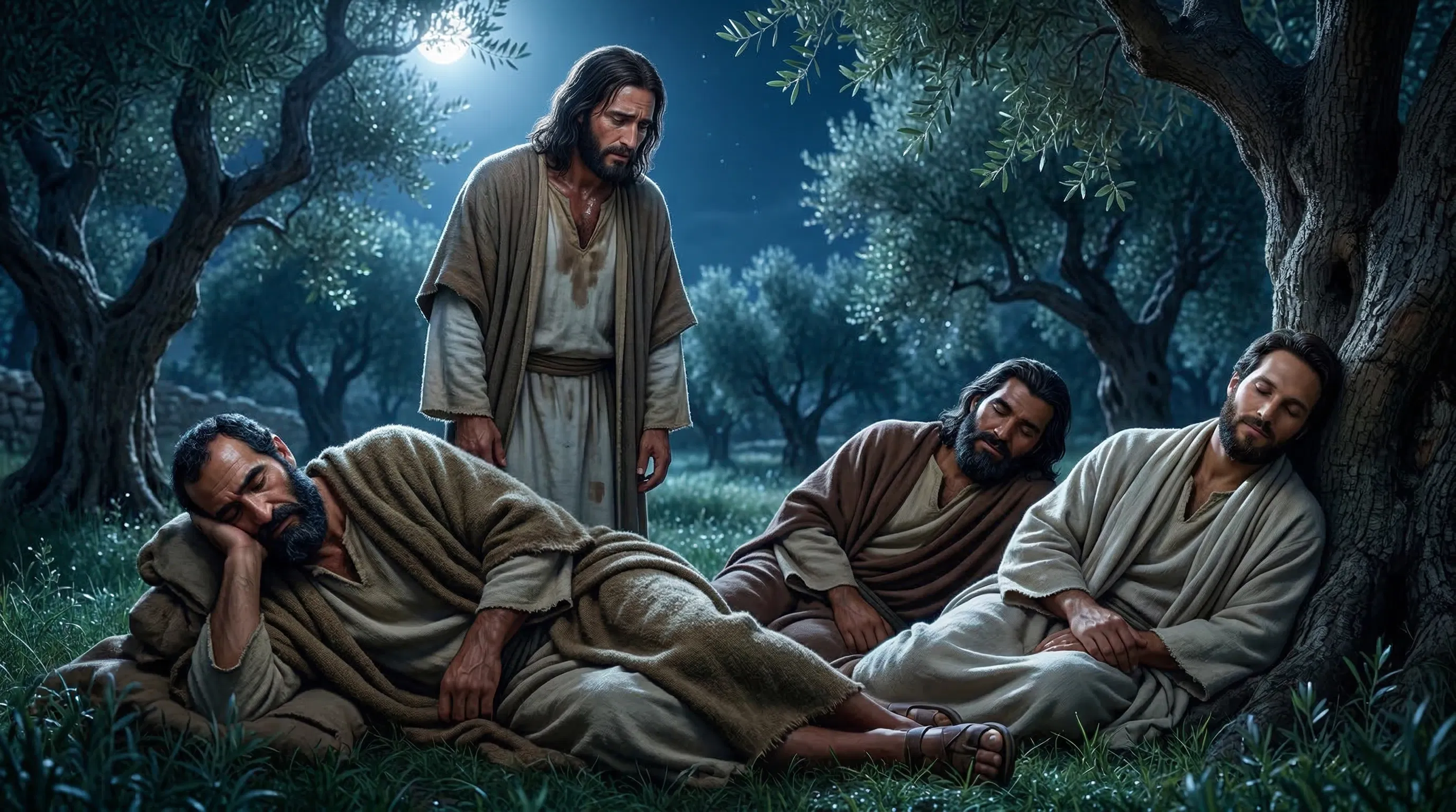 Gethsemane: The Sleeping Disciples