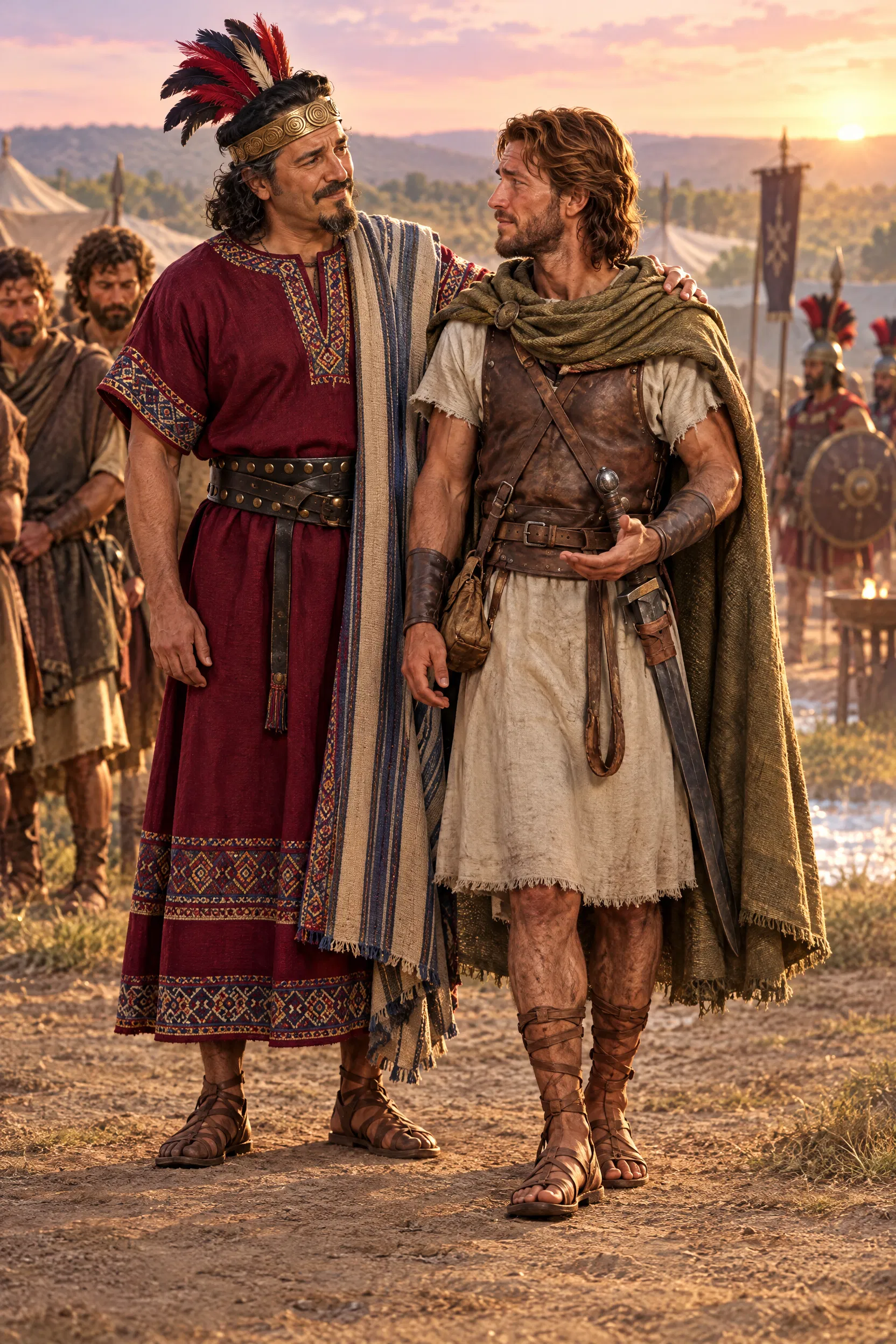 Achish Sends David Back from the Philistine Camp