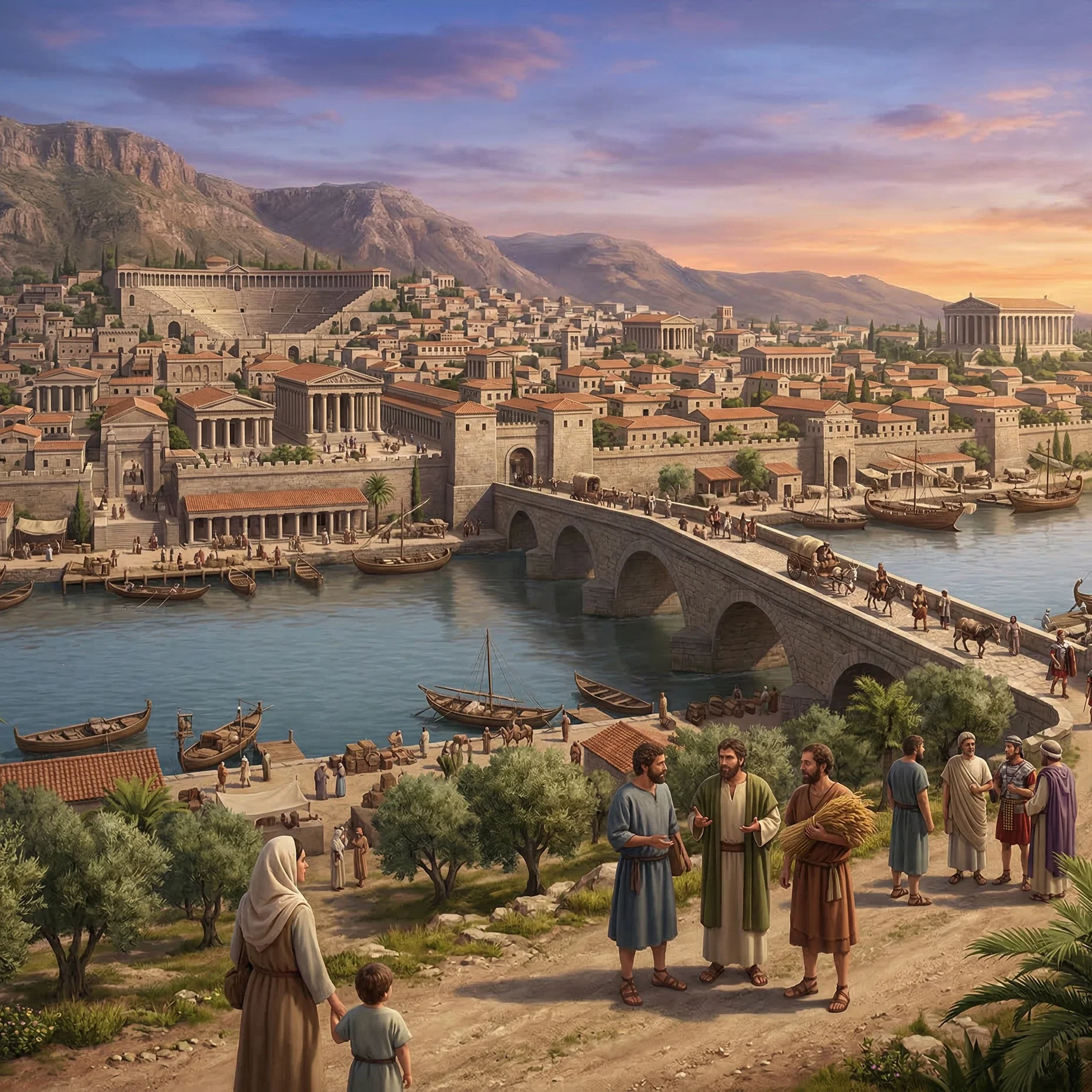 The Vibrant Streets of Ancient Antioch