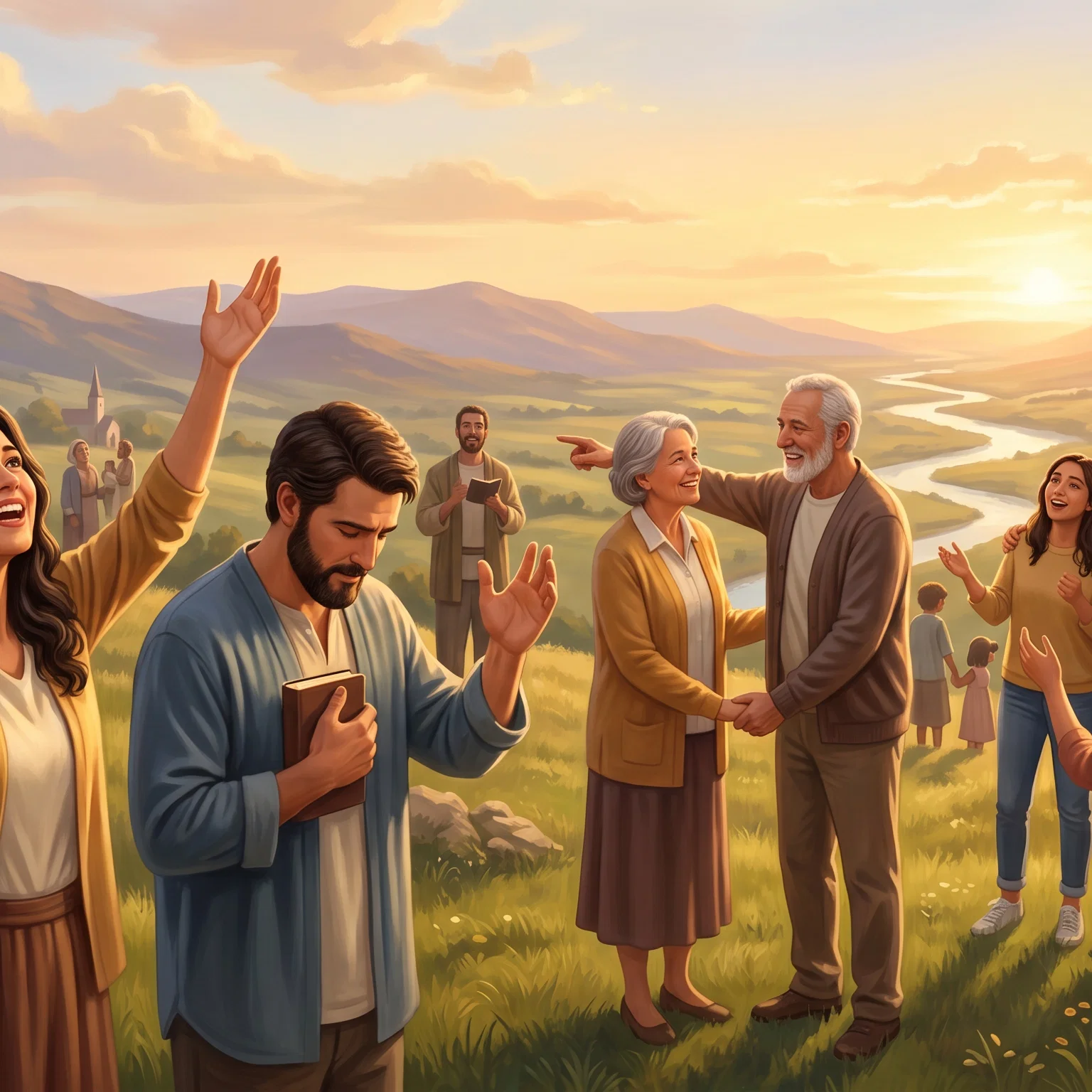 Psalm 97:12 - Radiant Joy in Eternal Light