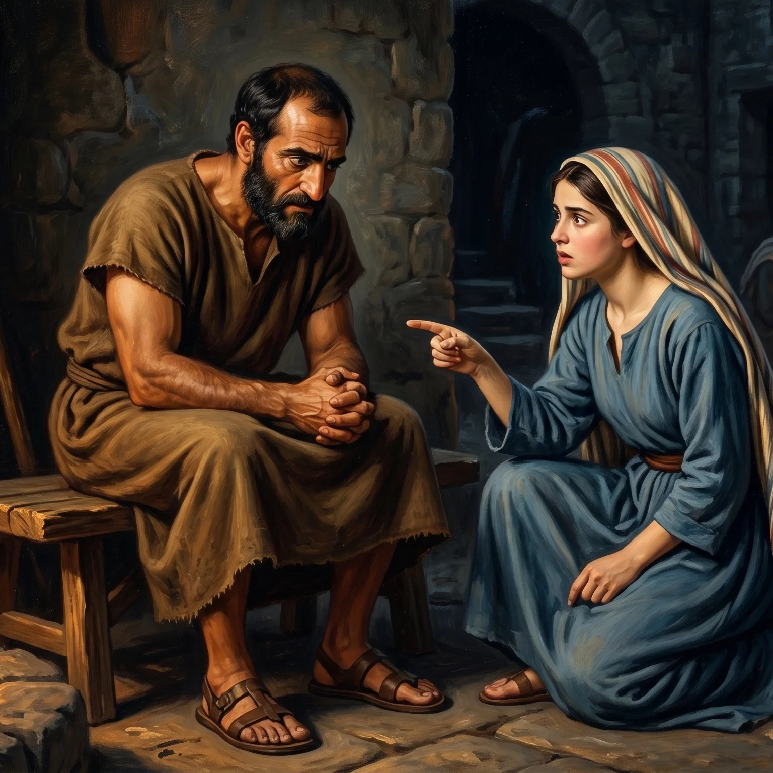 A Servant Girl Witnesses the Truth