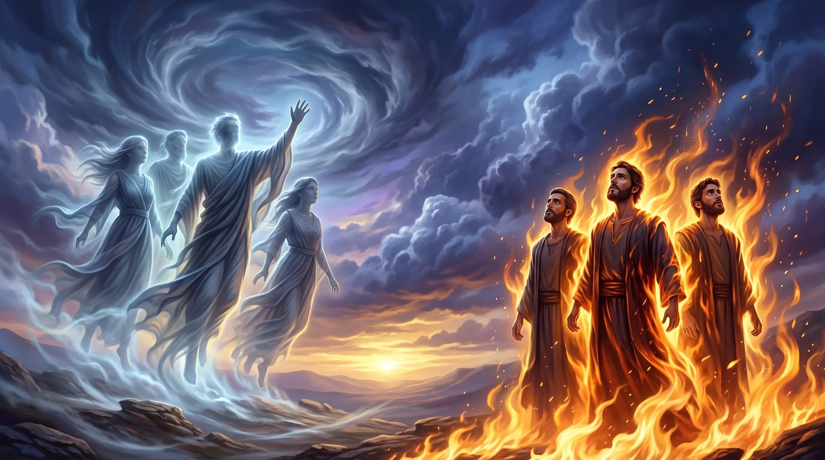 Divine Winds and Flaming Ministers