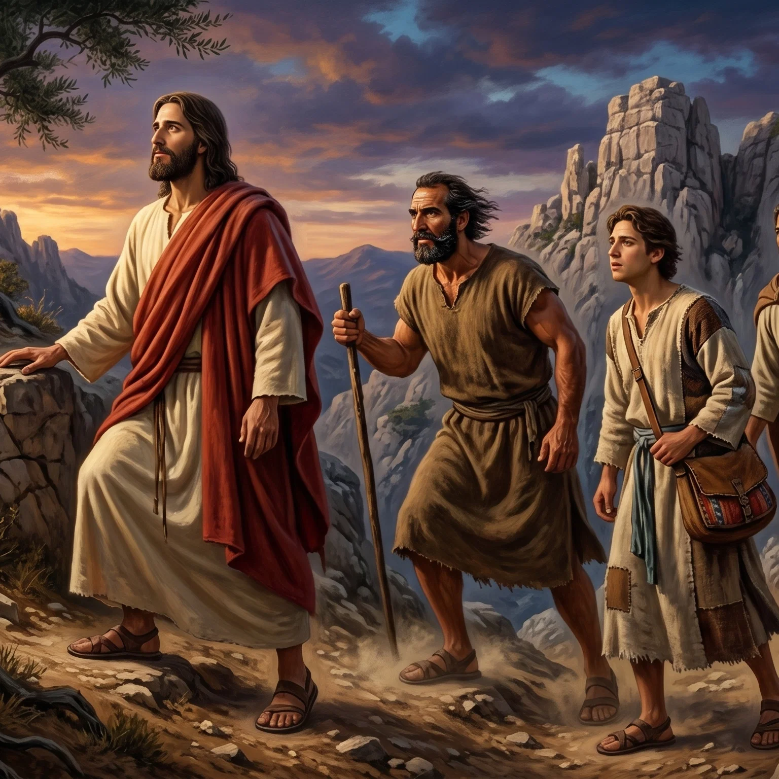 The Transfiguration on the Mountain