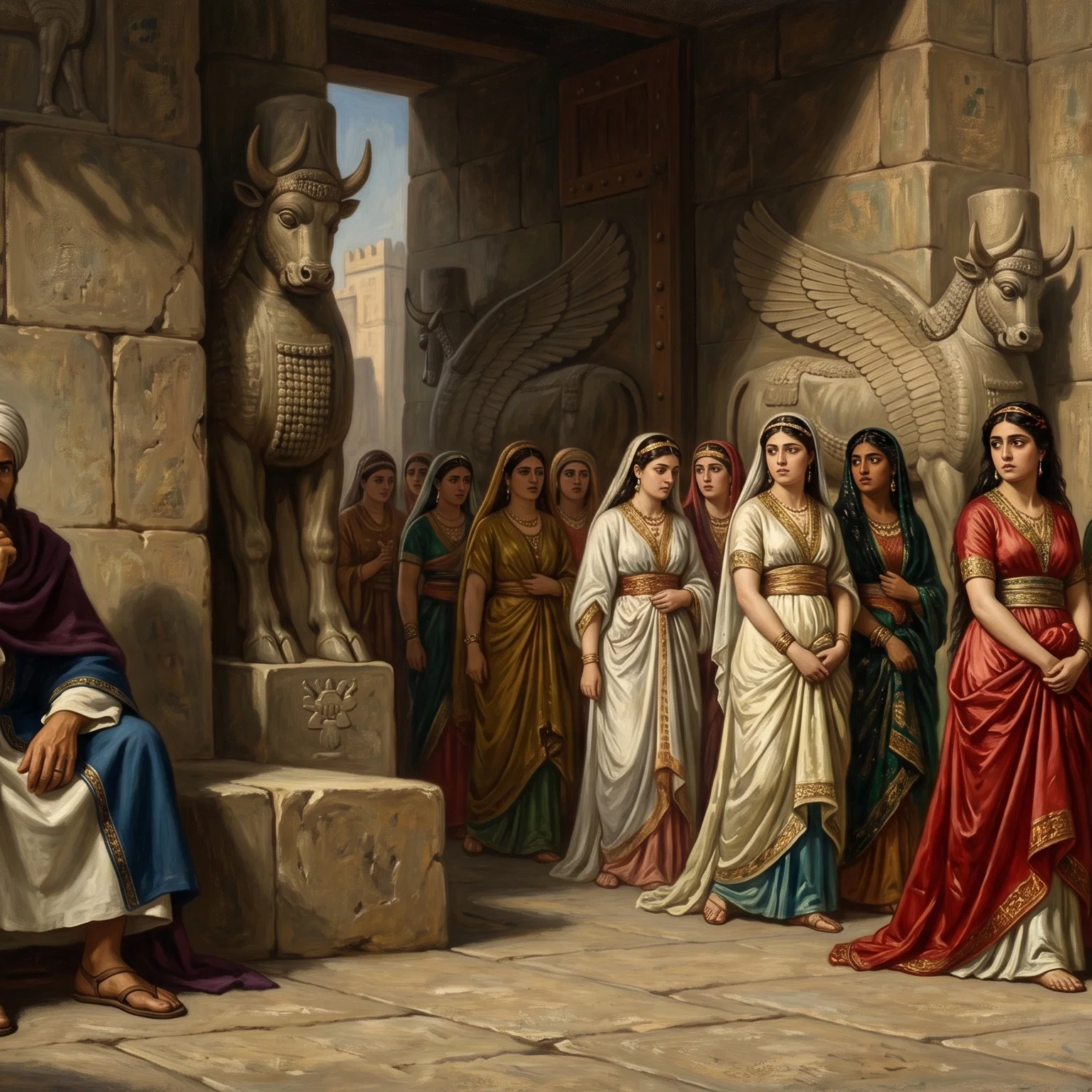 Queen Esther Within The Palace Walls