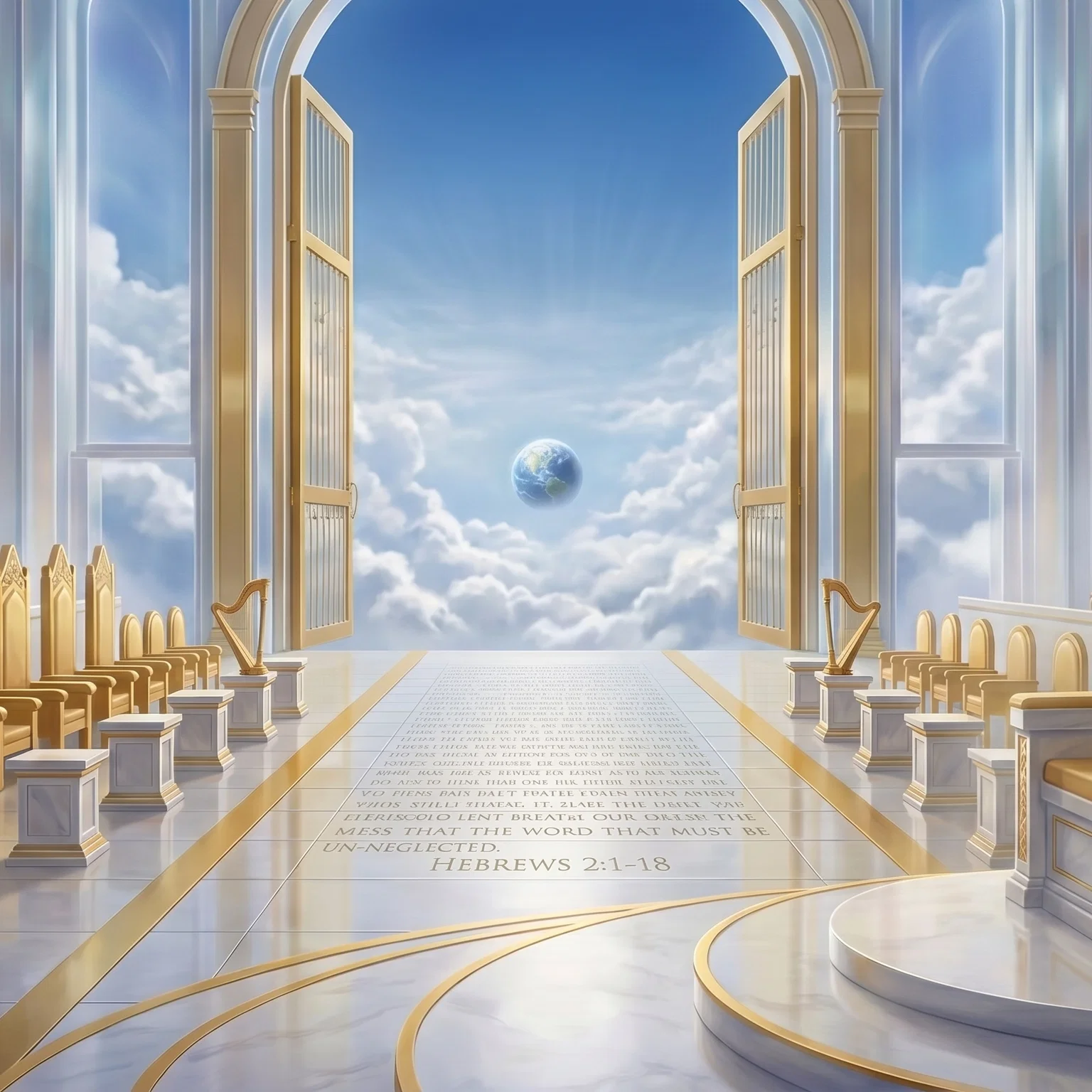 Silence In Heaven For Seven Days At The Second Coming
