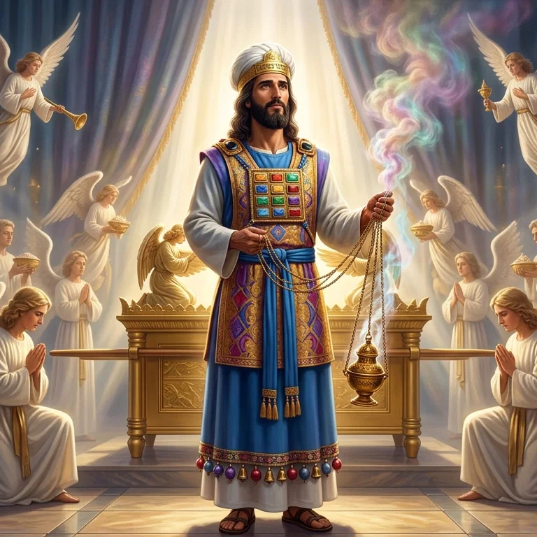 The Eternal High Priest in Glory