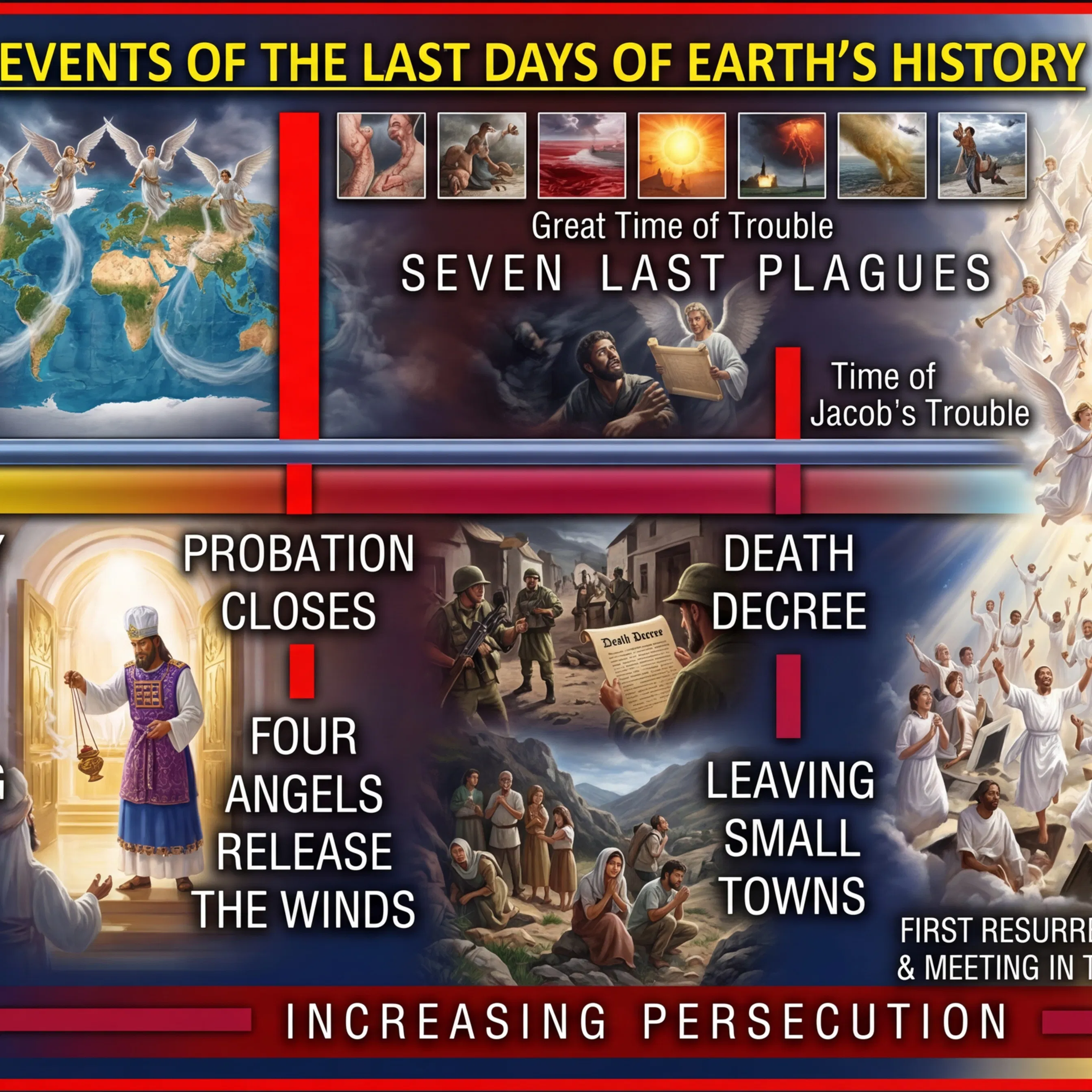 Prophetic timeline of last day events