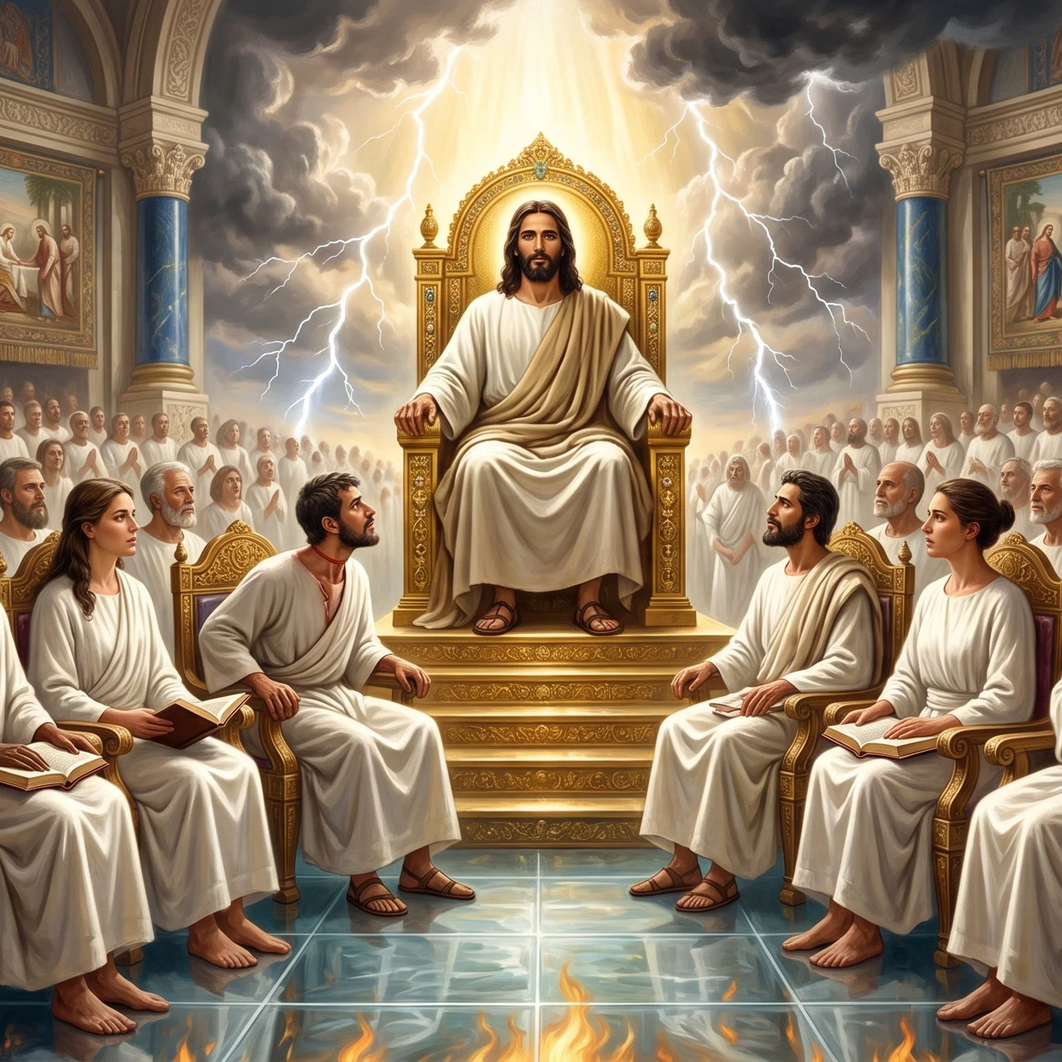 Thrones of the Faithful Saints
