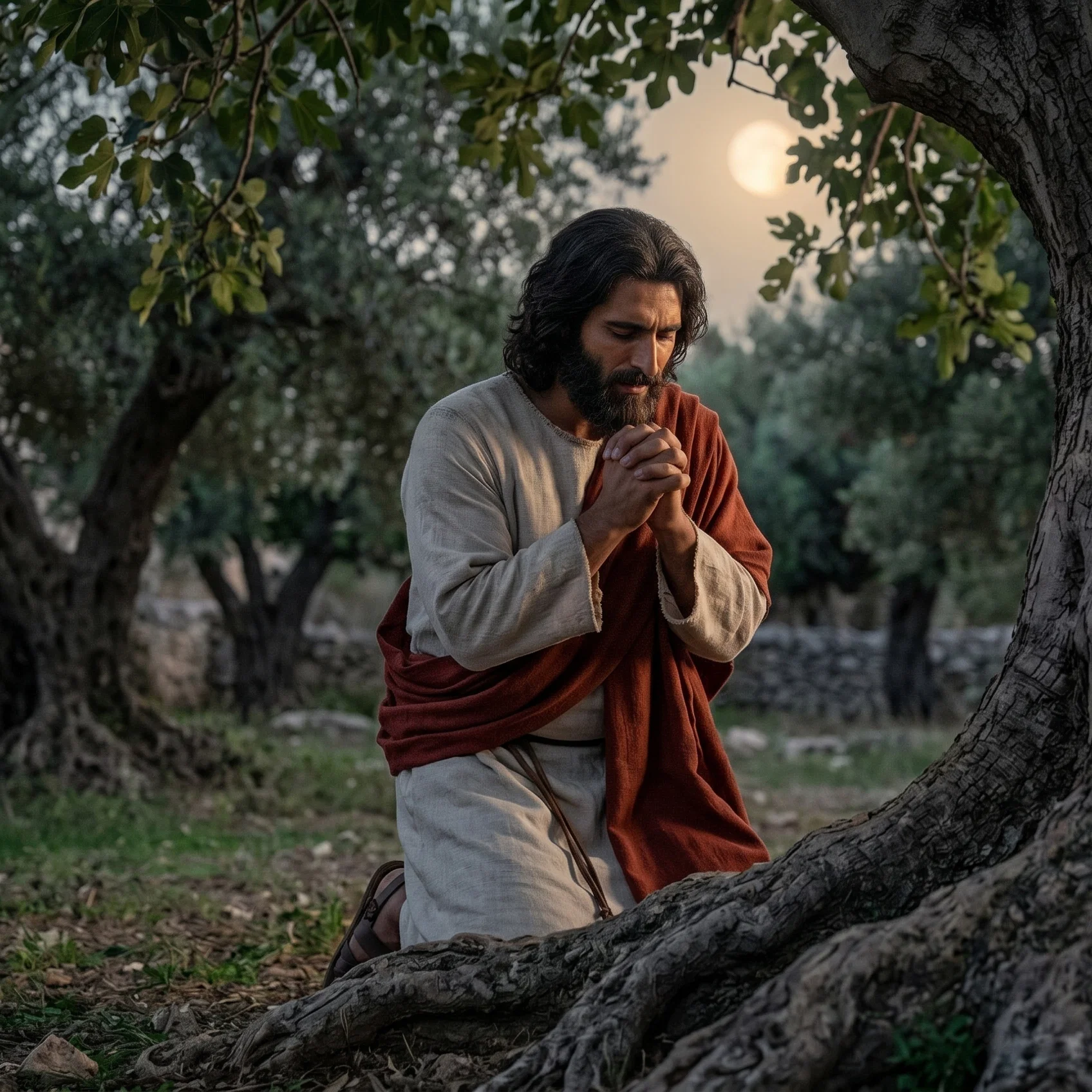 The Solitary Prayer in Gethsemane