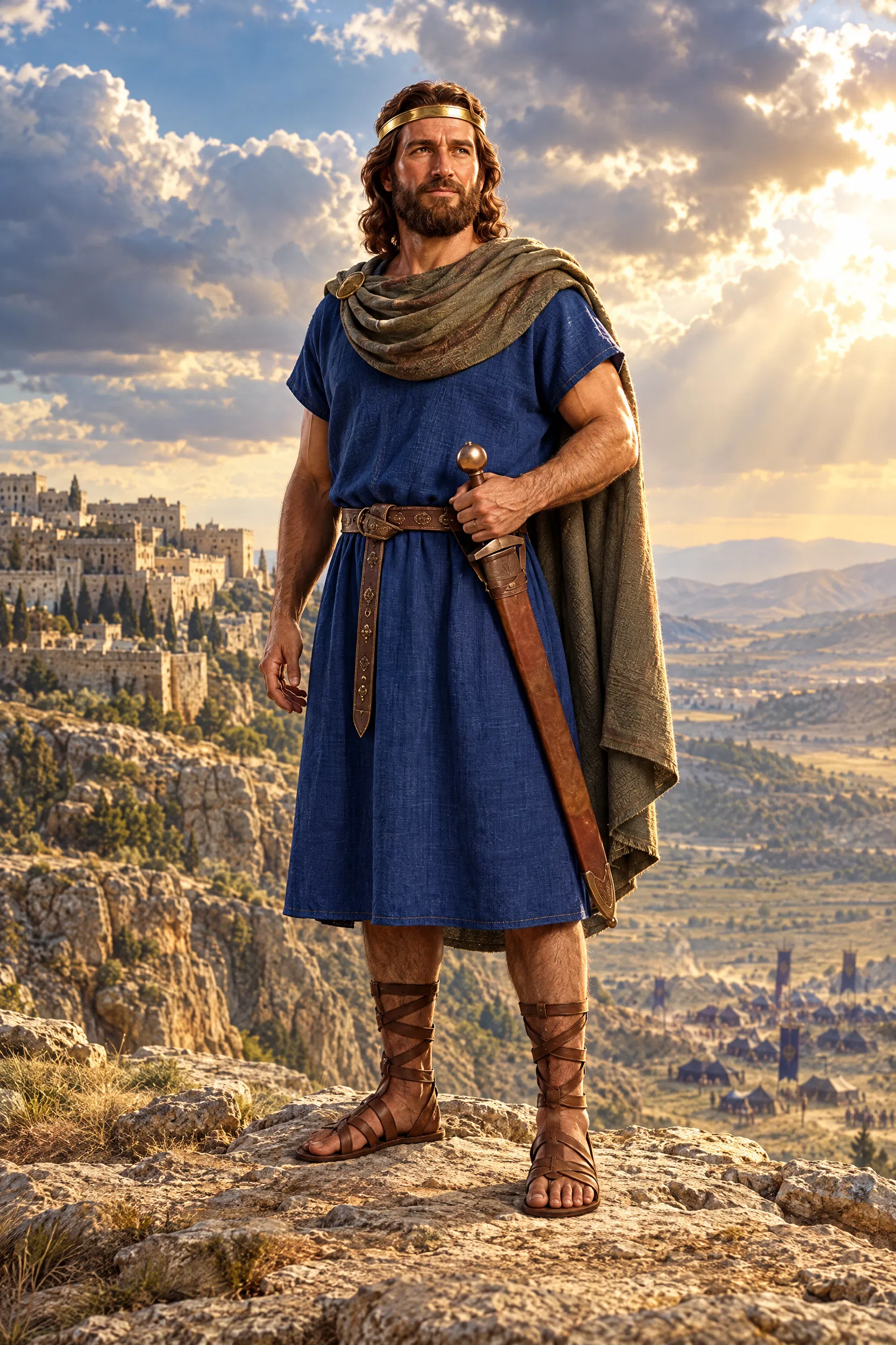 David Stands on Zion While Kings Gather Below