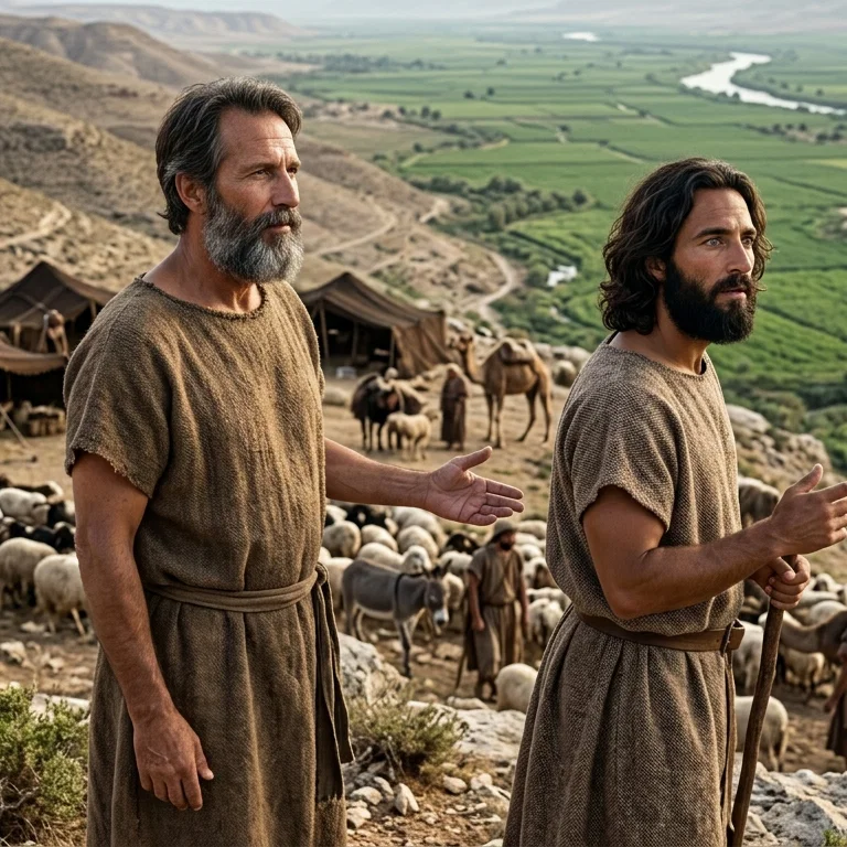 The Parting Paths of Abram and Lot