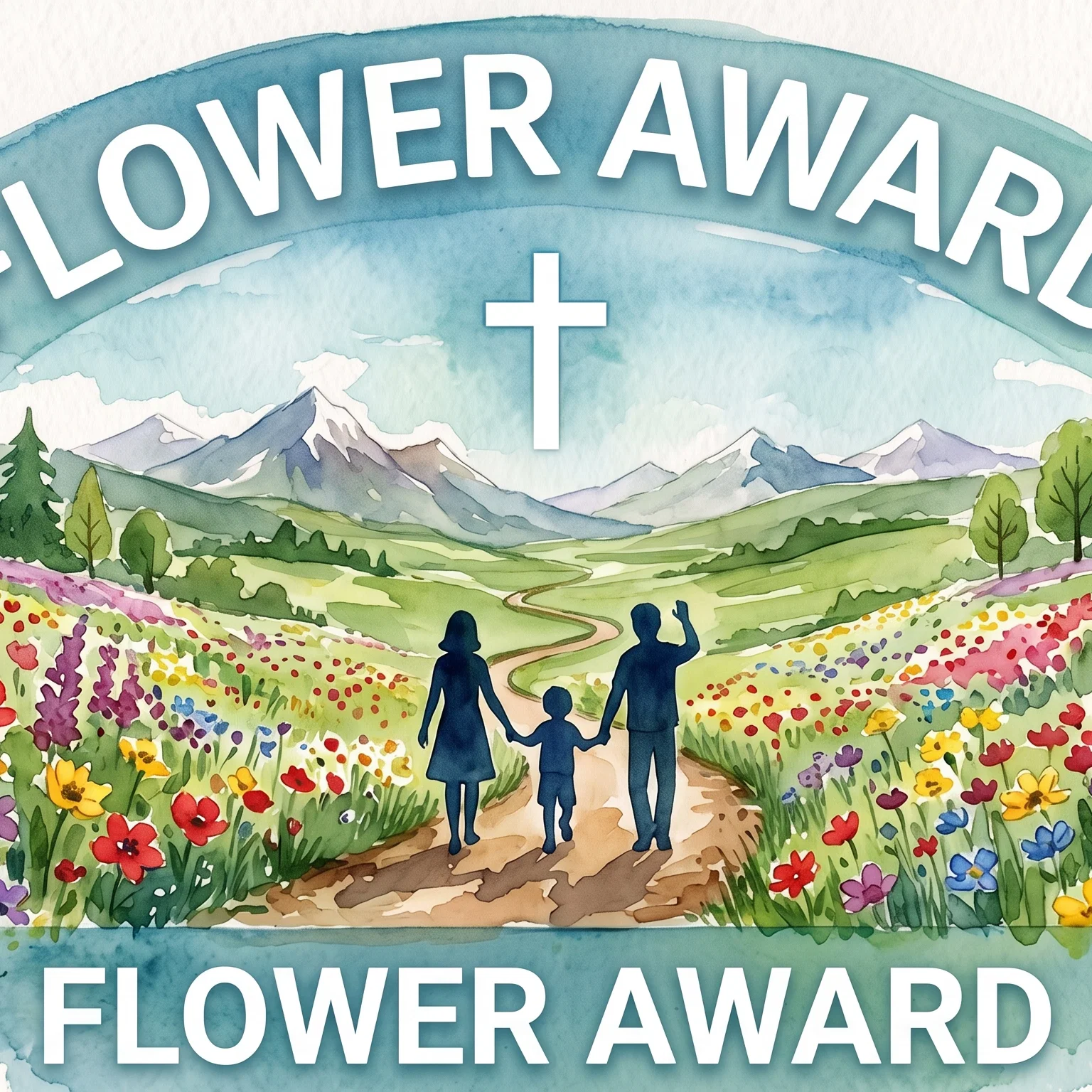 A Sacred Path of Blooms