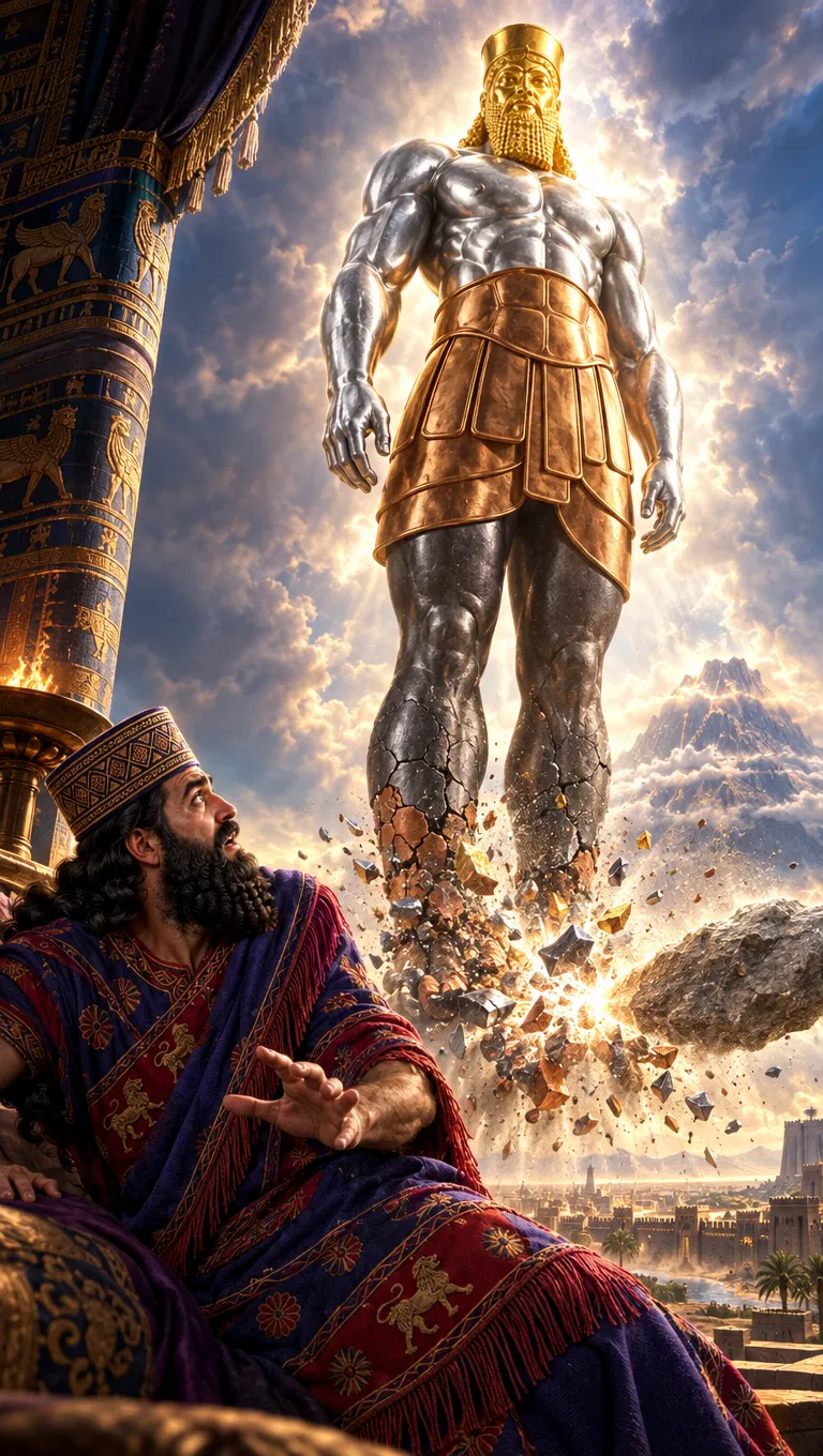 Nebuchadnezzar Sees the Great Image Struck by the Stone