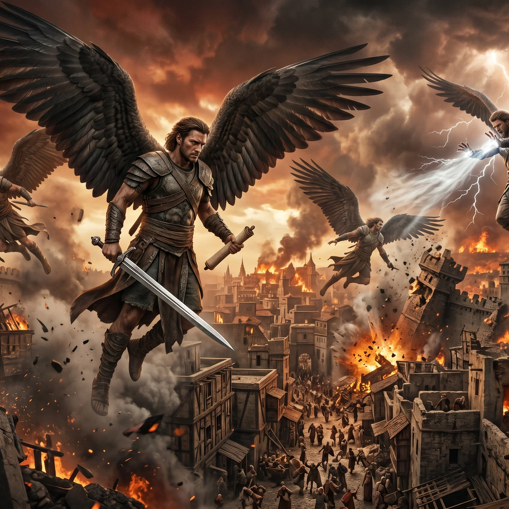Four Angels Over the Wicked City