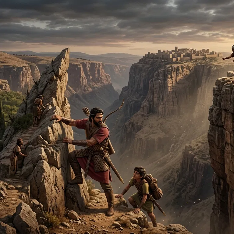 Jonathan & His Armor-bearer: The Strategic Pass of Michmash