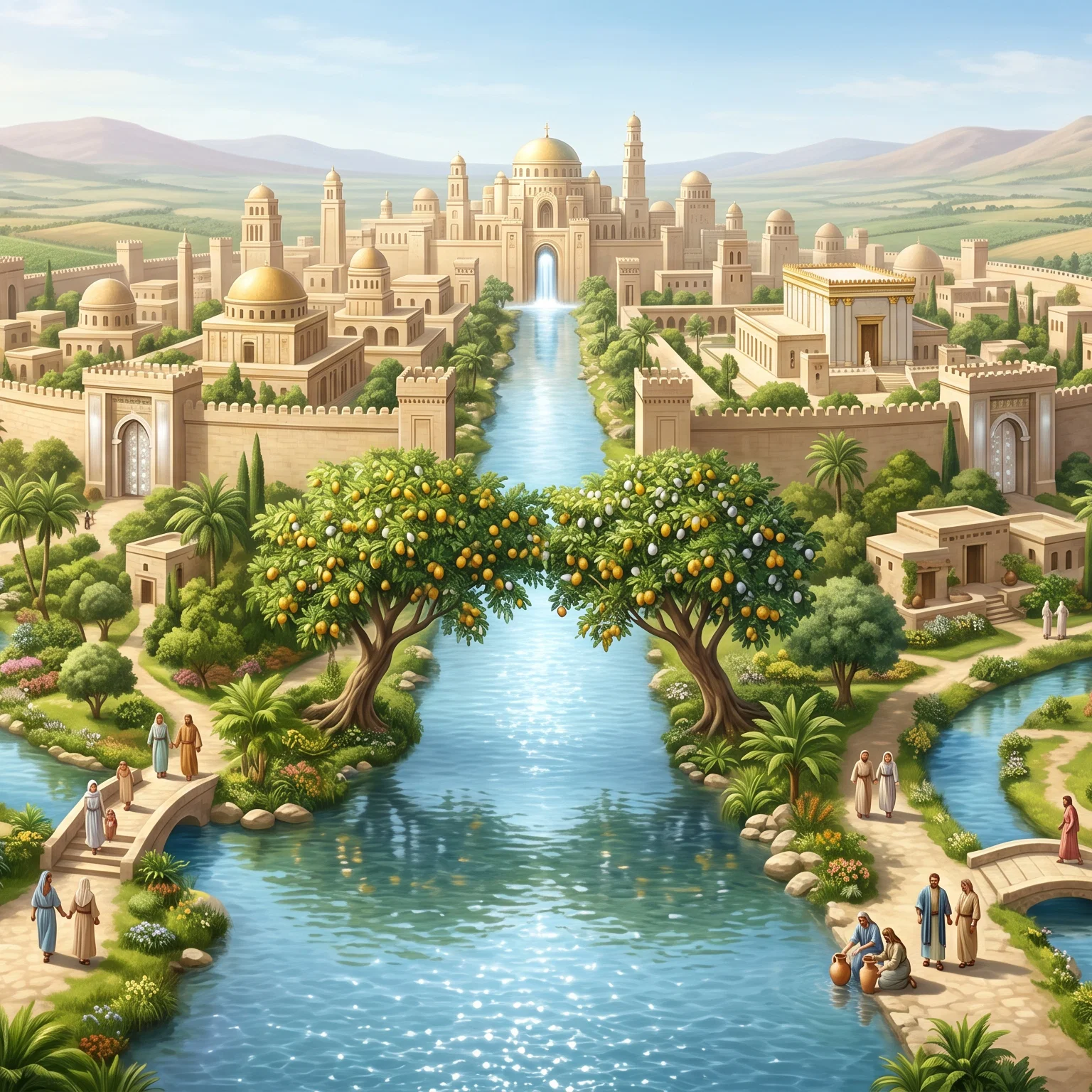 Living Waters of the Holy City