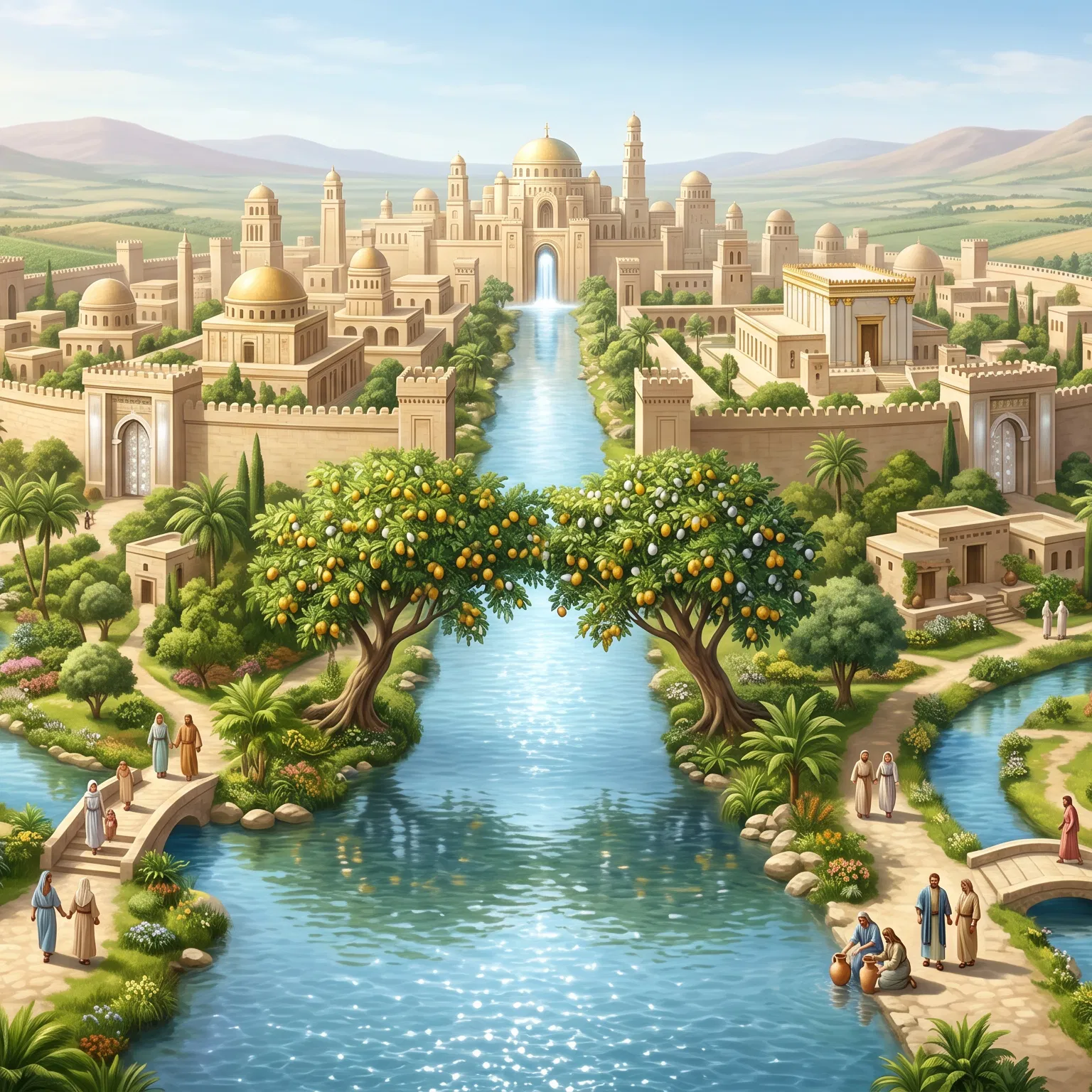 Living Waters of the Holy City