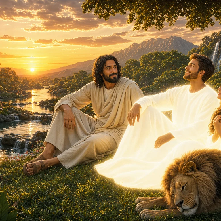 The First Sabbath In Eden
