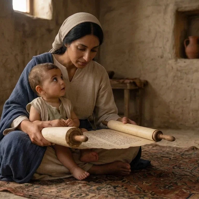 A Mother Sharing Sacred Wisdom