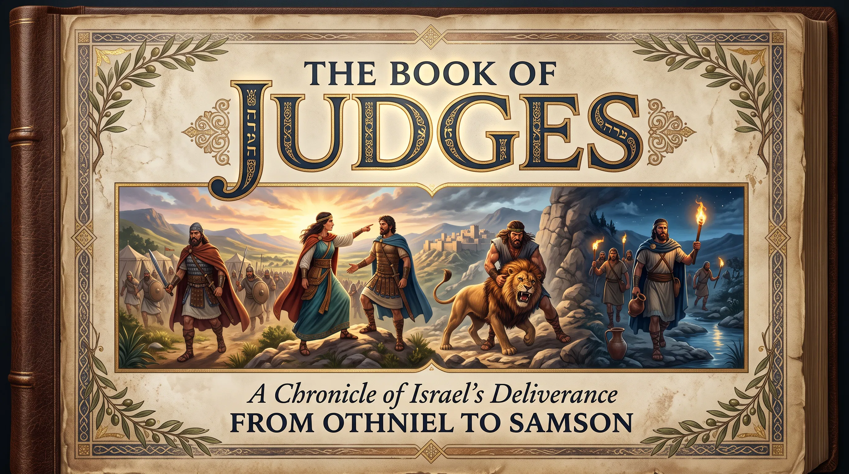 The Book of Judges Title Page