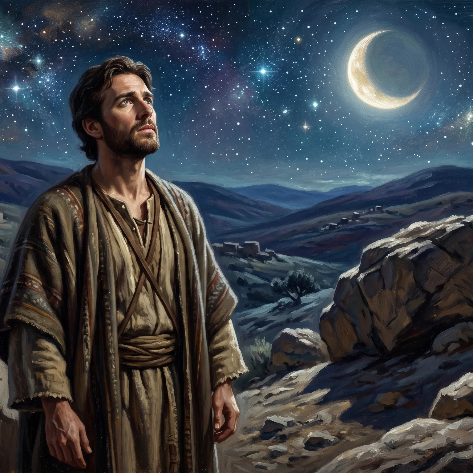 Celestial Wonder Beneath the Infinite Night