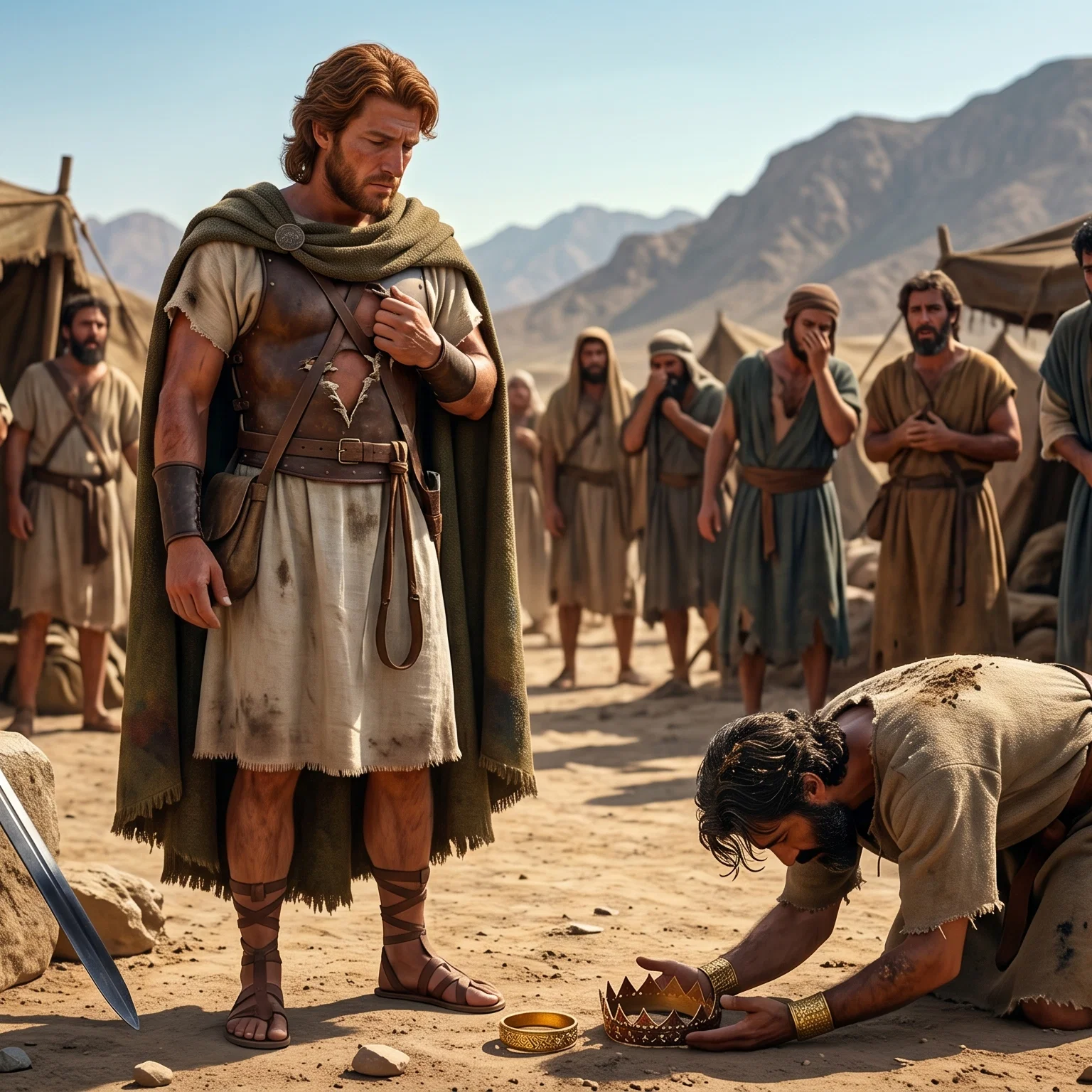 David Mourning the Fallen King