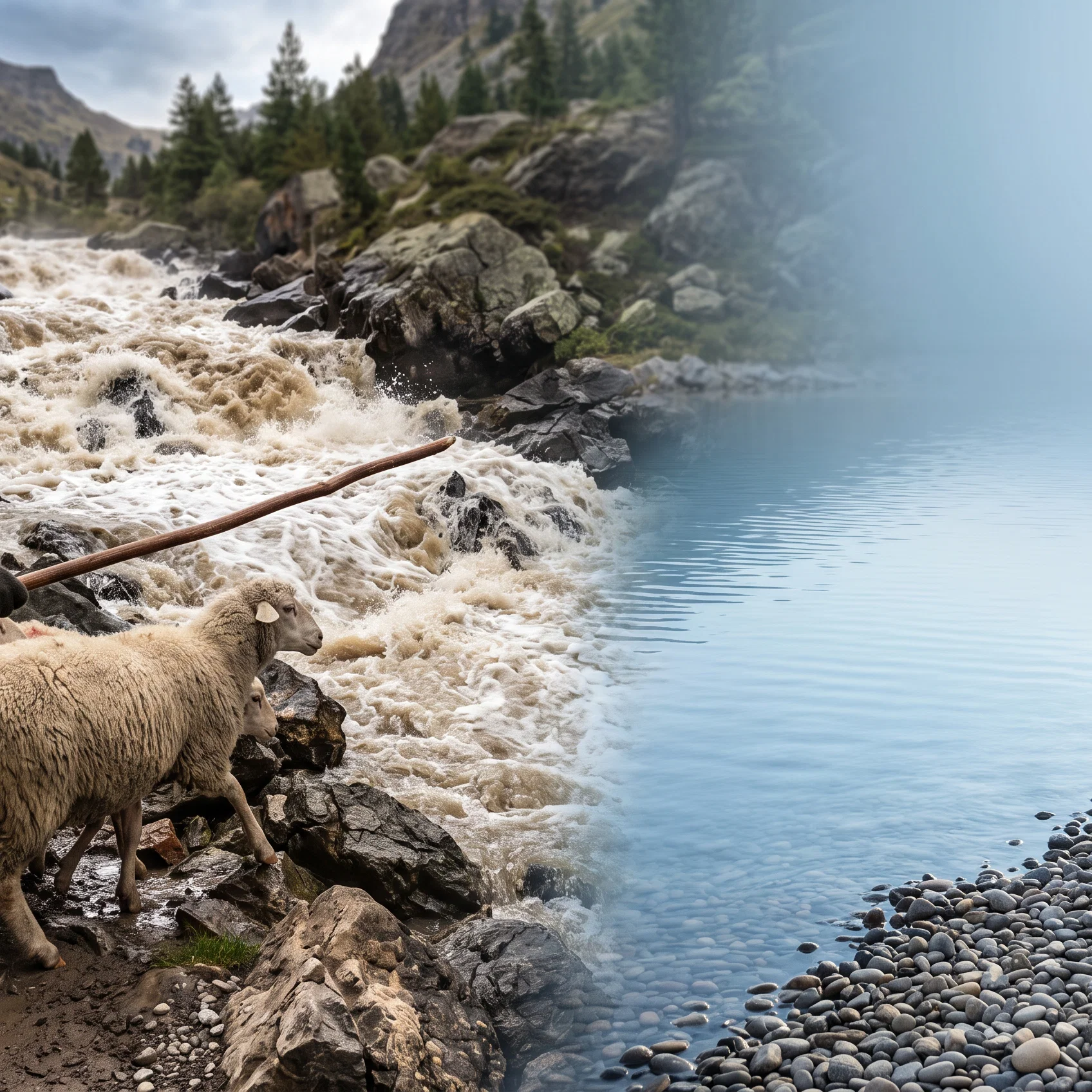Guided Toward Still Waters