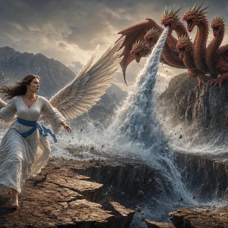 Flight From The Serpent's Torrent