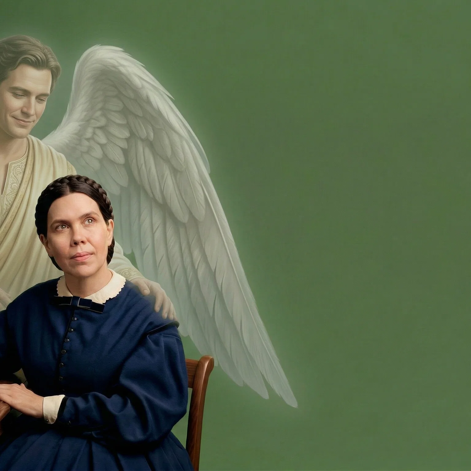 A Guardian Angel Guiding Ellen White