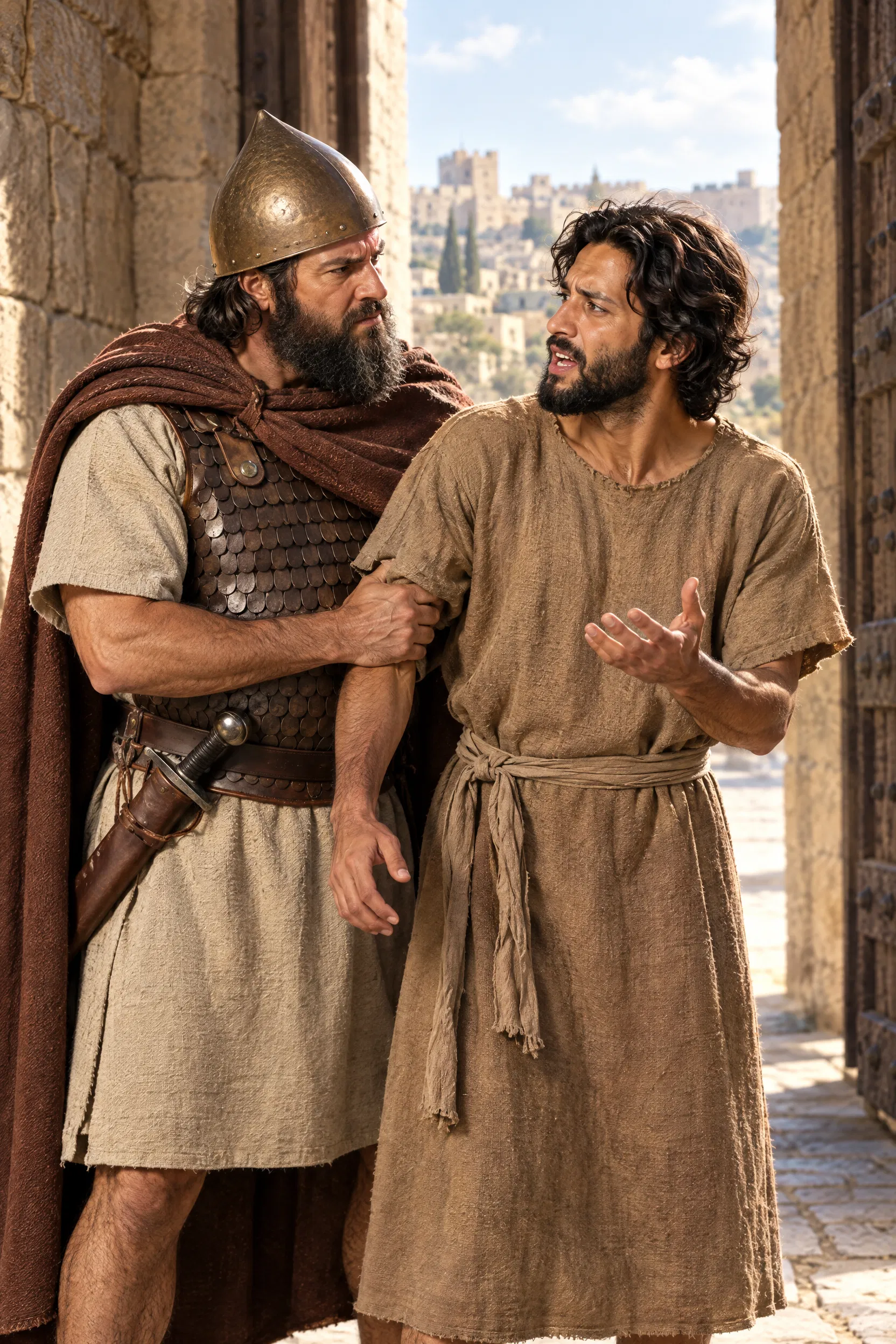 Irijah Seizes Jeremiah at the Gate of Benjamin