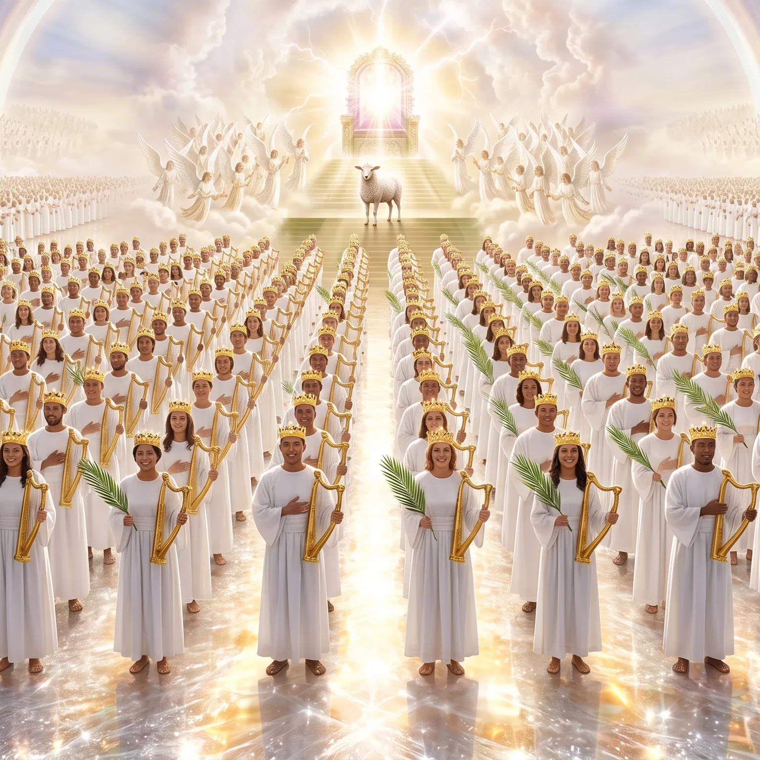 The 144,000 Stand on the Sea of Glass