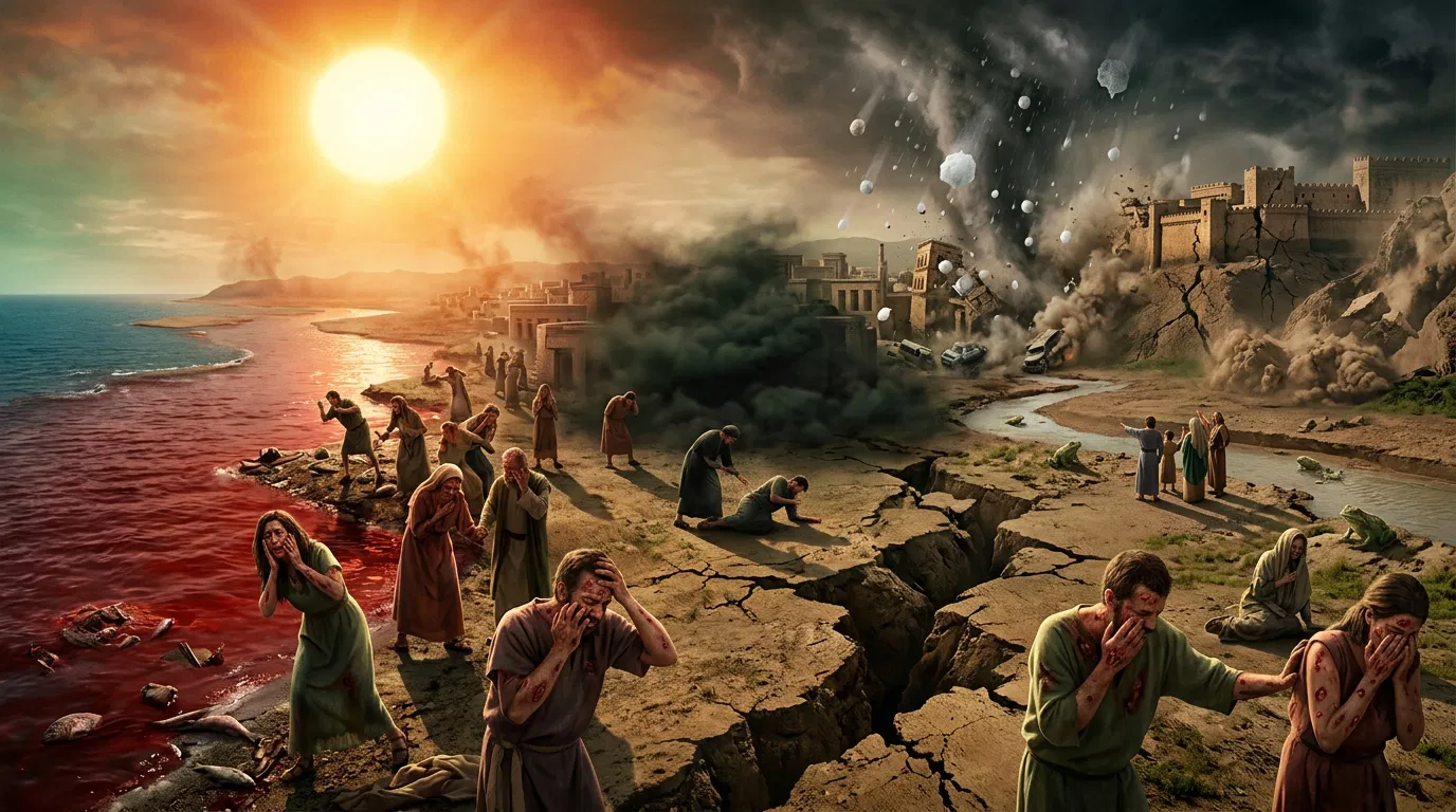 The Seven Last Plagues Fall on the Earth