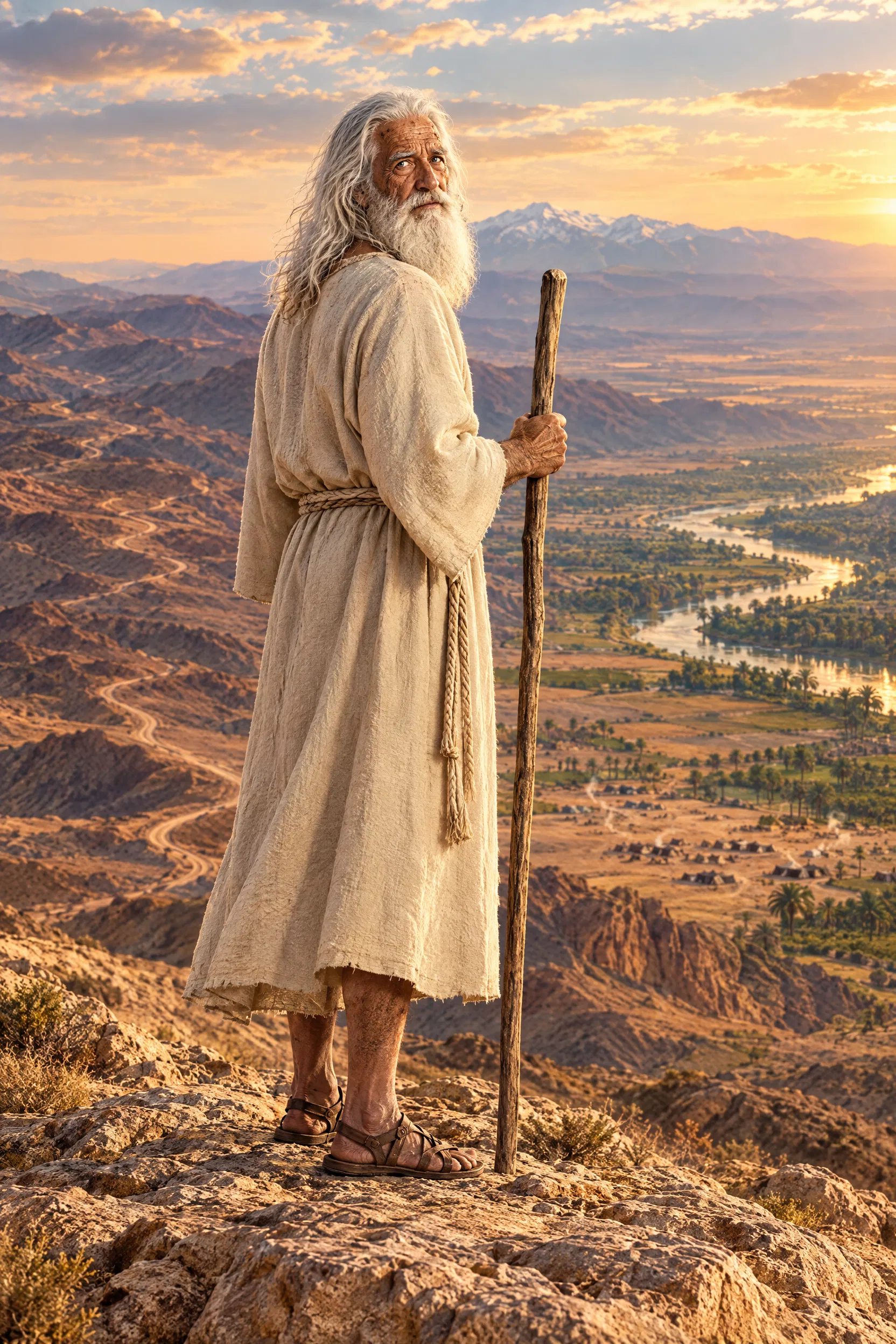Moses Looks Back Over Israel's Journeys