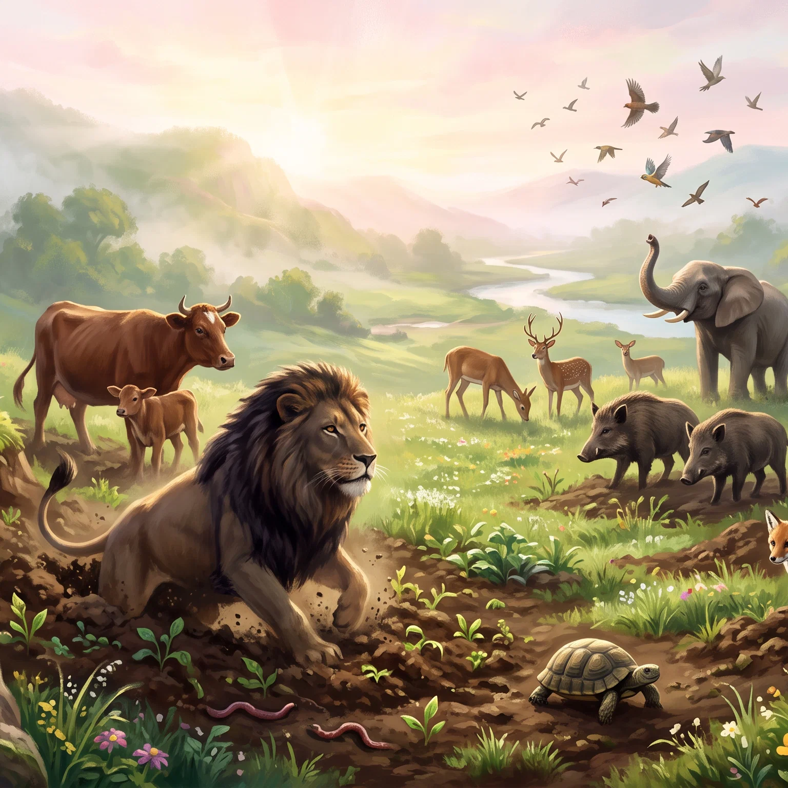 The Emergence of Living Creatures