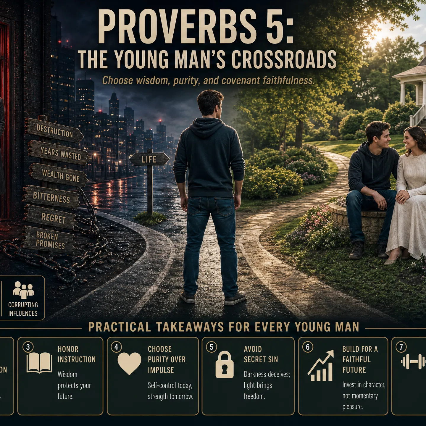 The Young Man's Crossroads from Proverbs 5