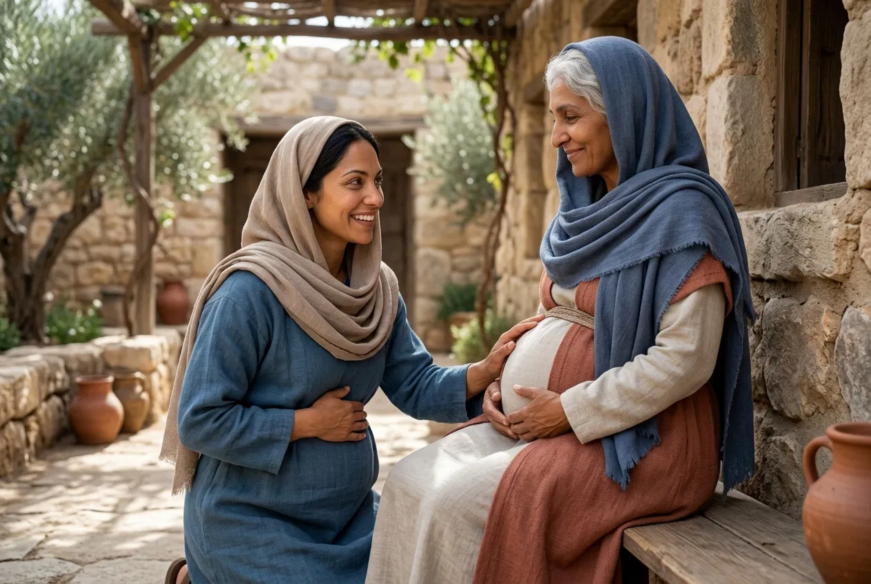 Mary Visits Elizabeth